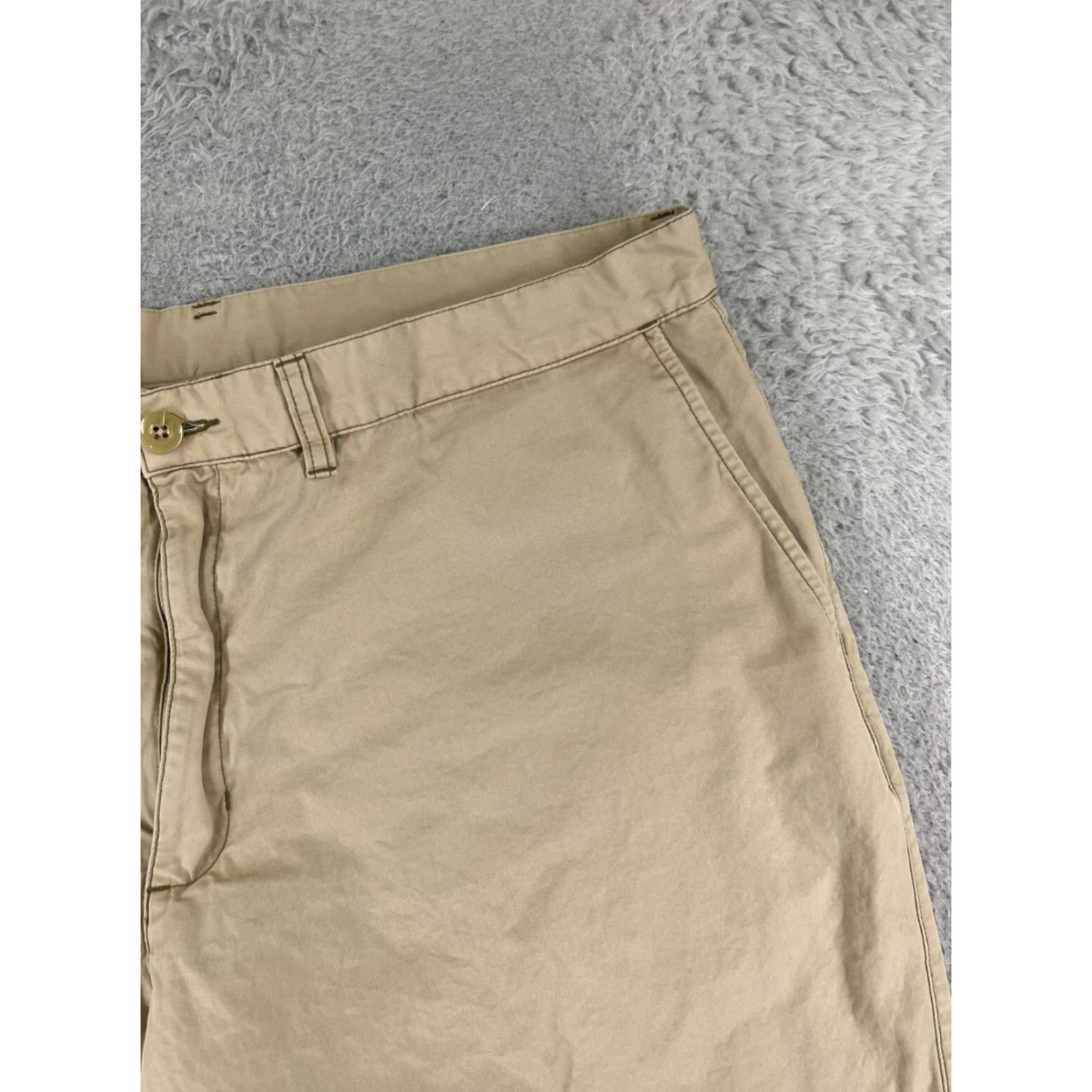 Patagonia Patagonia Shorts Mens 35 Beige Sol Patrol Shorts Nylon Blend Chino Zipper Pocket Size US 35 - 5 Thumbnail