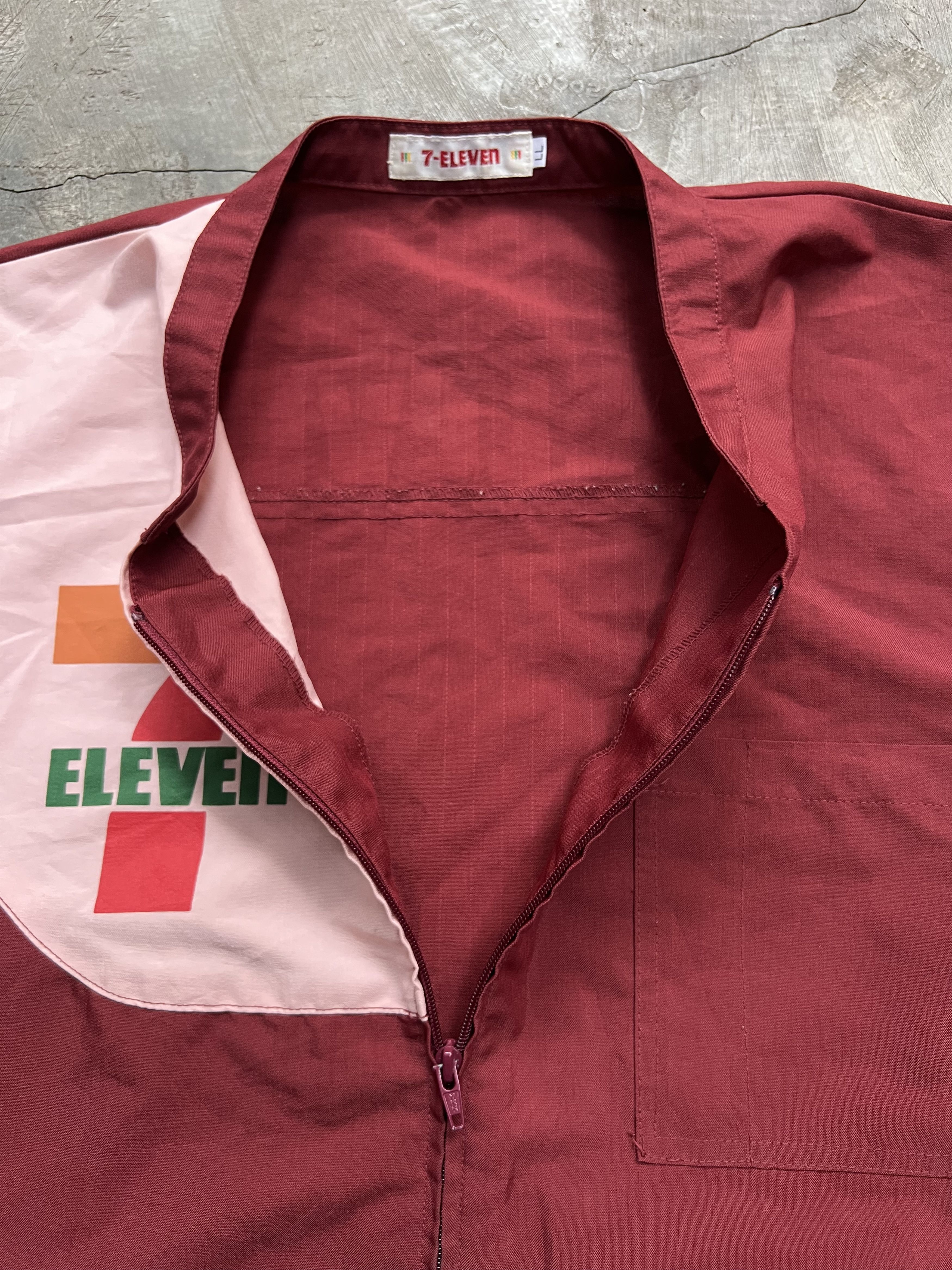 Japanese Brand vintage 7-eleven workshirt Size US XL / EU 56 / 4 - 3 Thumbnail
