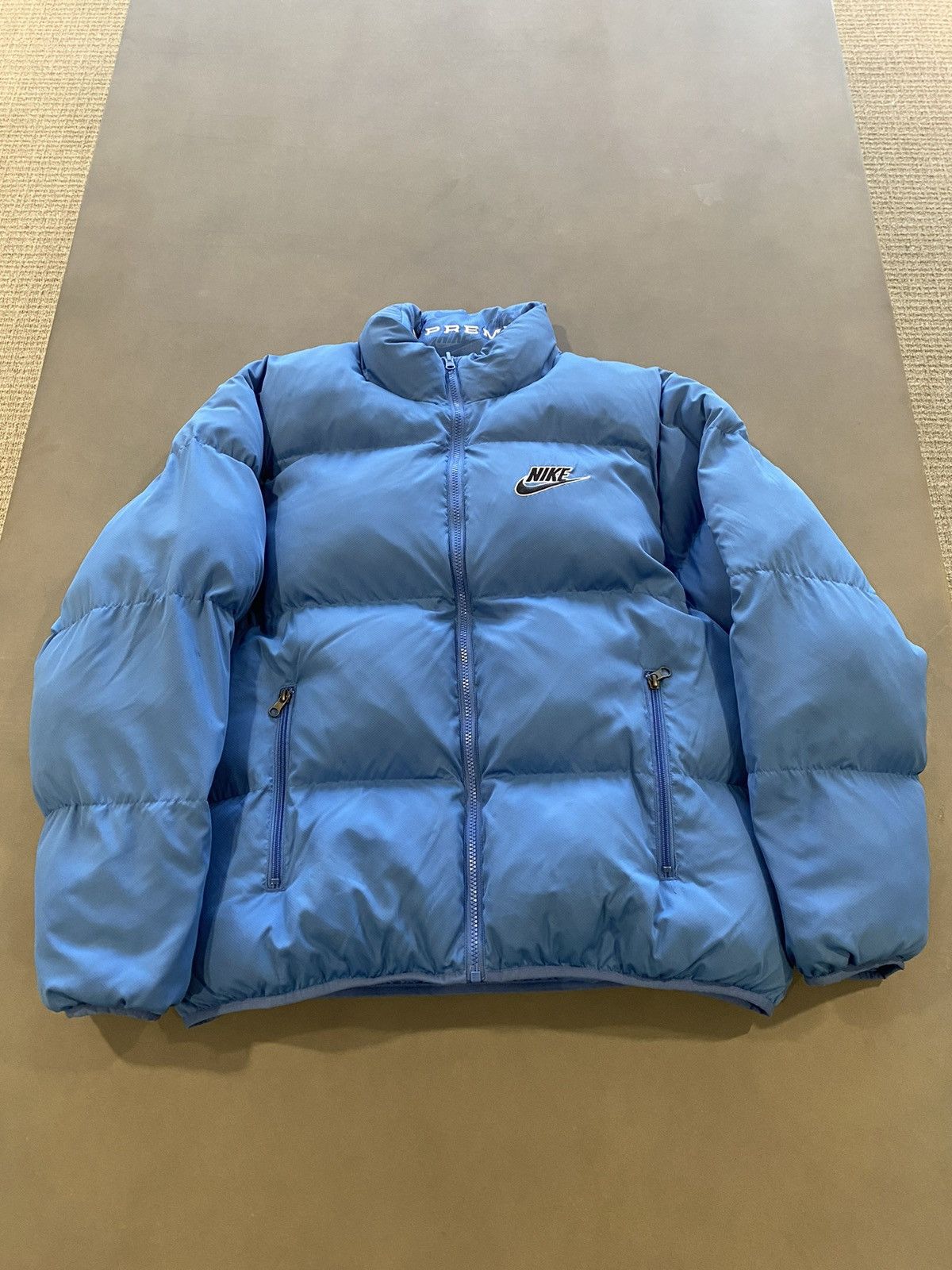 Supreme x Nike Reversible Puffy Jacket 'Blue