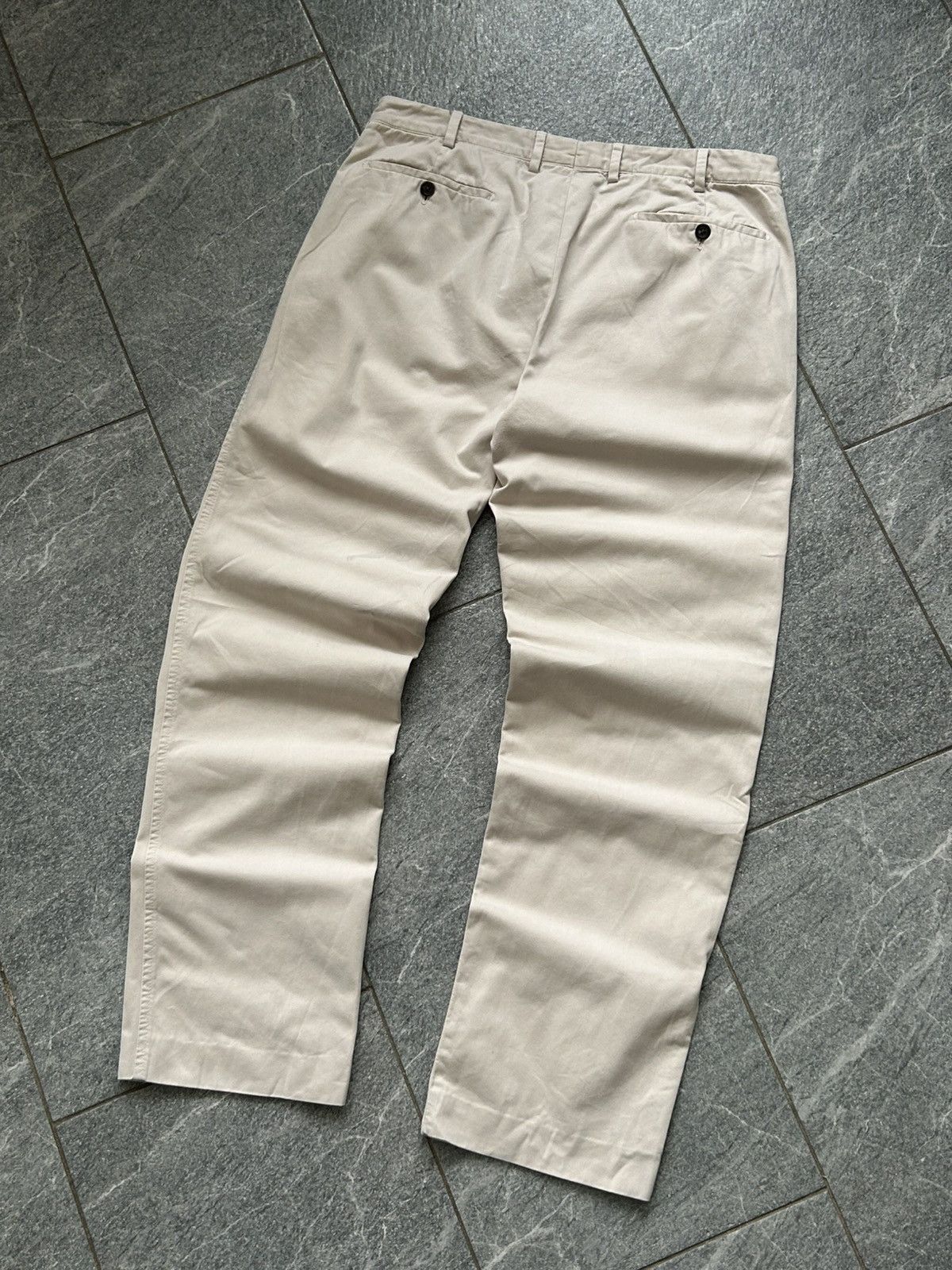 Prada Vintage Casual pants prada beige Size US 33 - 4 Thumbnail