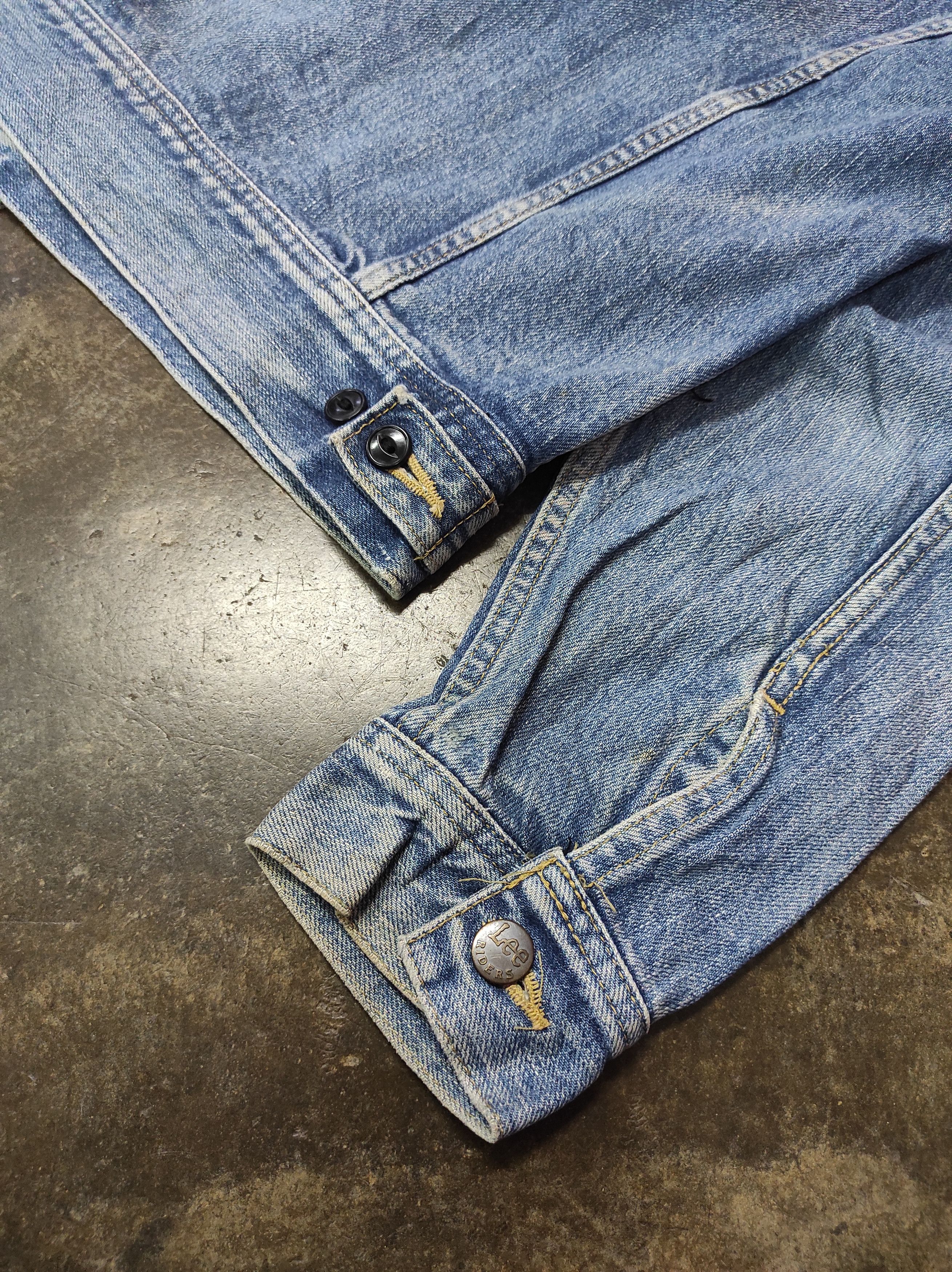 Lee × Vintage LEE RIDERS USA 70'S SCOVIL DENIM TRUCKER JACKET DISTRESSED Size US M / EU 48-50 / 2 - 9 Thumbnail