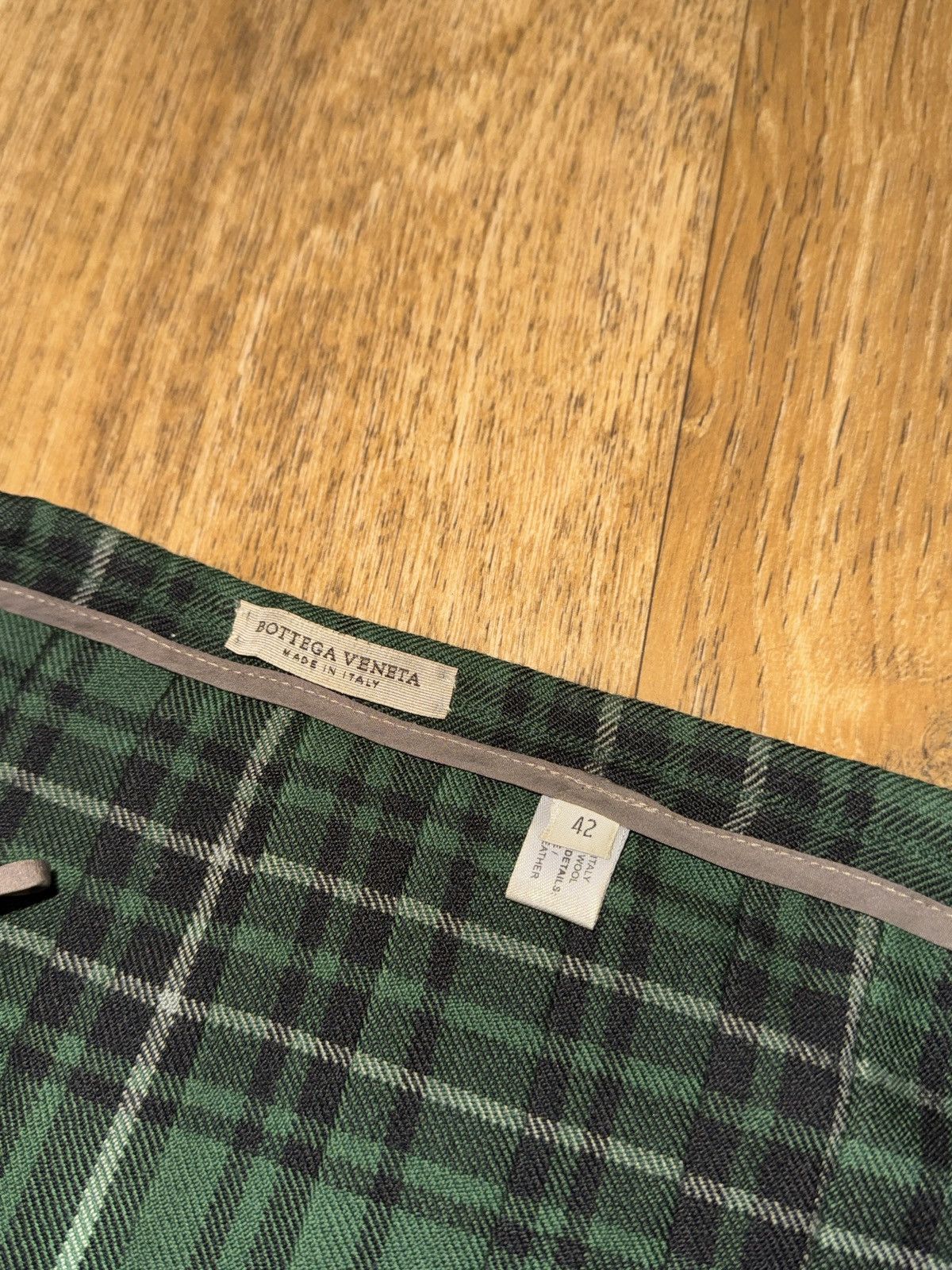 Bottega Veneta BOTTEGA VENETA CHECKERED SCOTTISH SKIRT Size 28" / US 6 / IT 42 - 4 Thumbnail