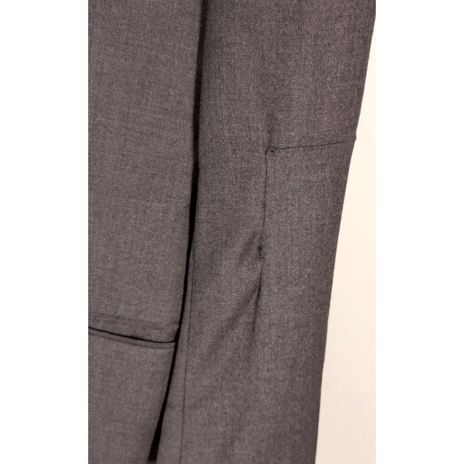 Calvin Klein VINTAGE Calvin Klein Collection Blazer Jacket Mens 42 Regular Wool Gray Italy GFT 90s Contemporary/Office Classic Size 42R - 7 Thumbnail