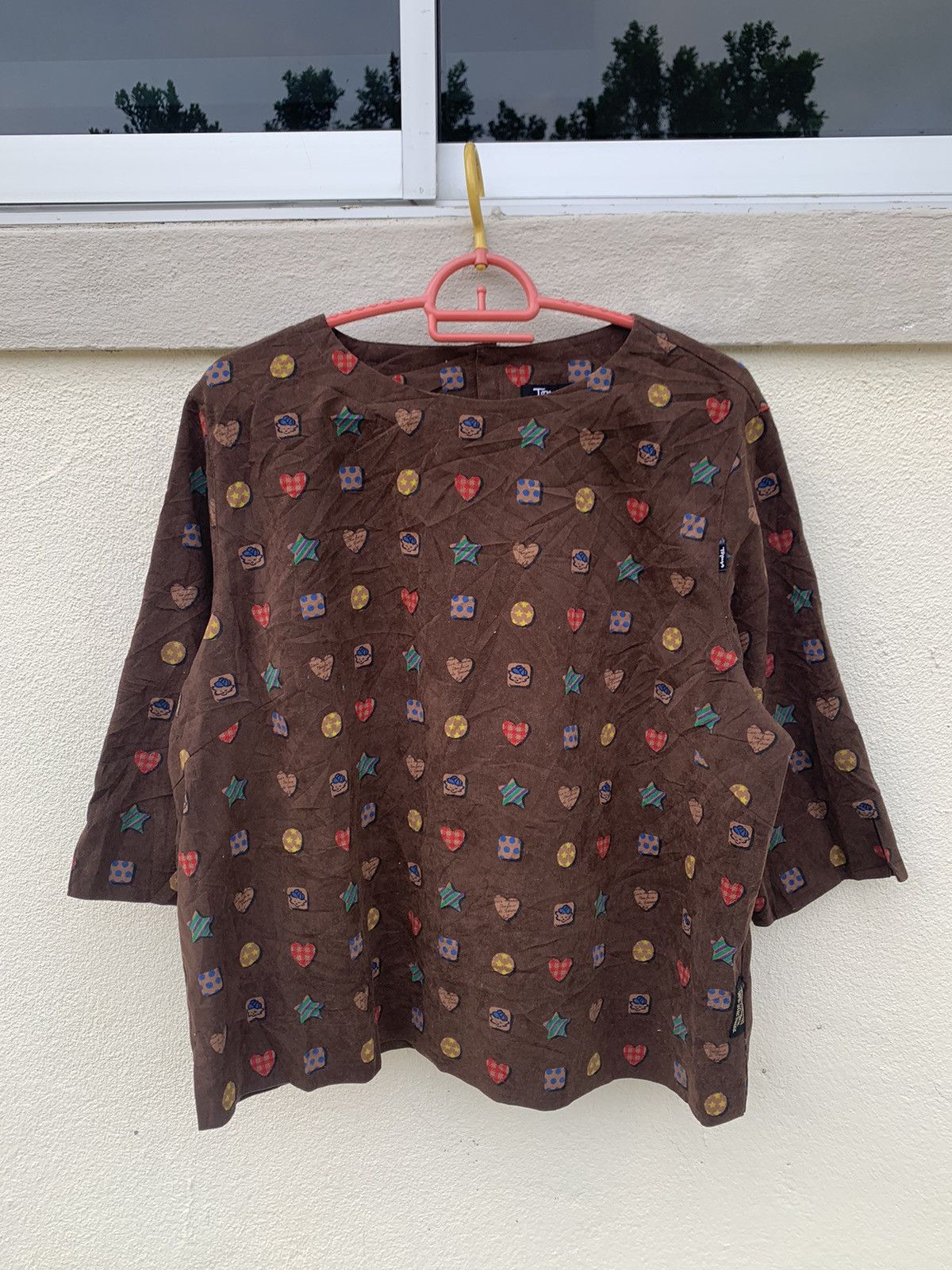 Art Comes First Nice Printed Topys France Natalie S Top Crop Size M / US 6-8 / IT 42-44 - 1 Thumbnail