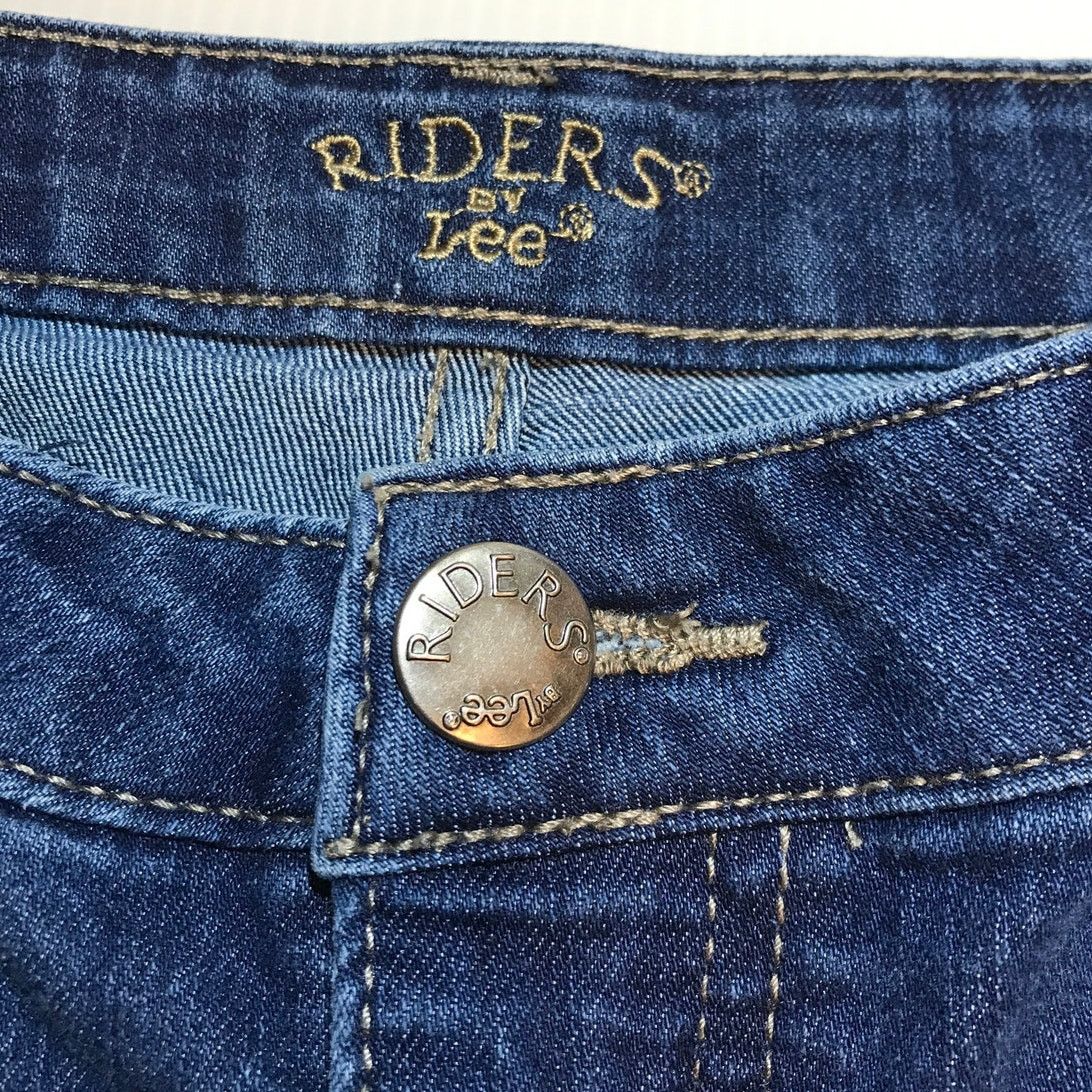 Lee Riders by Lee Blue Denim Mid-Rise Bermuda Jean Shorts14M Size 36" / US 14 / IT 50 - 3 Thumbnail