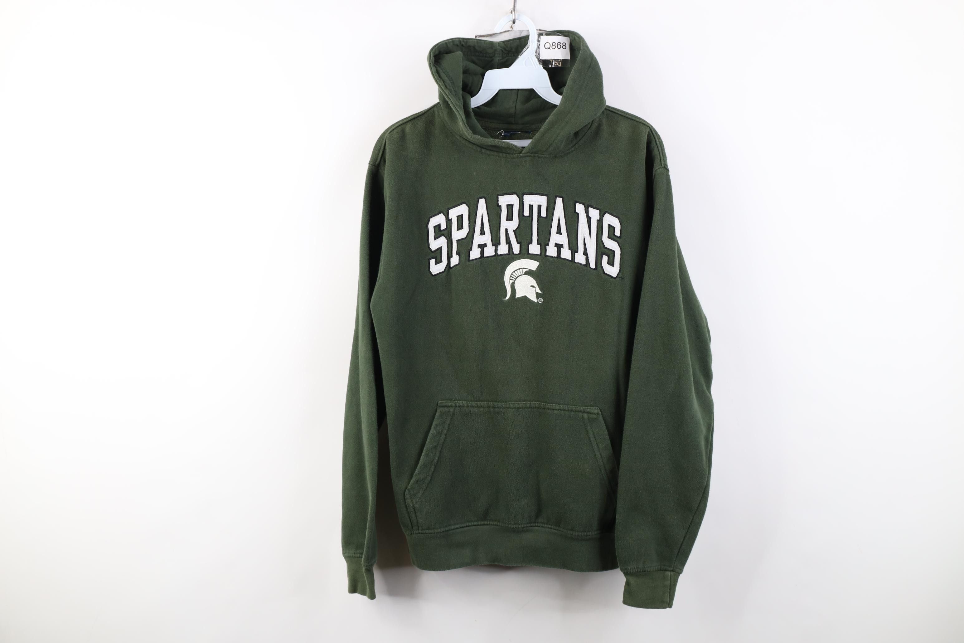Vintage Vintage Michigan State University Spartans Hoodie Sweatshirt Size US S / EU 44-46 / 1 - 1 Thumbnail