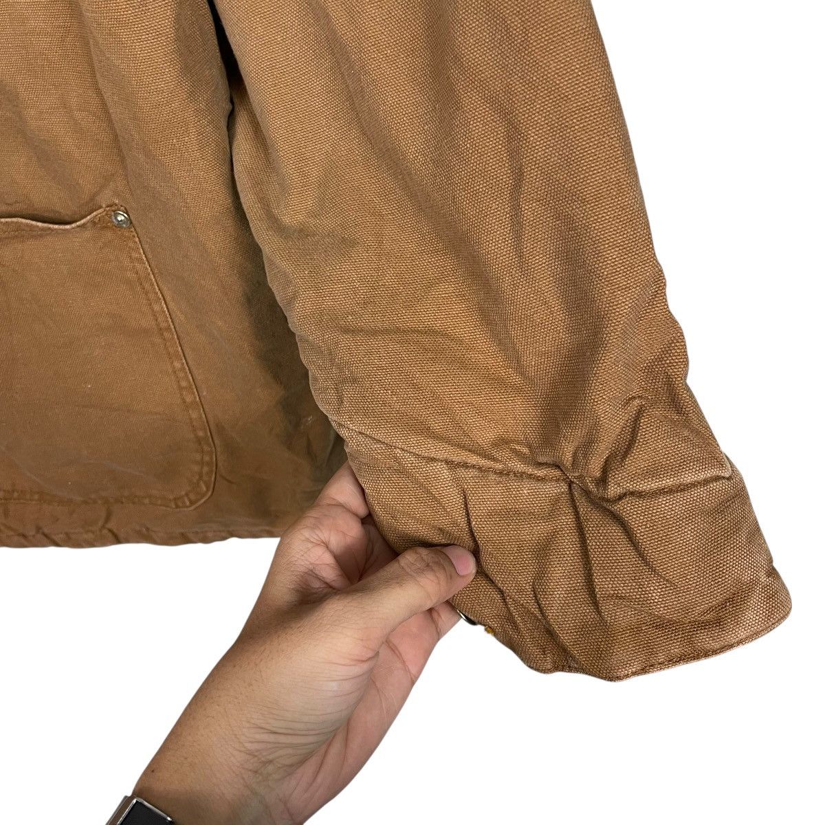 Carhartt Vintage 80s Carhatt Detroit Duck Canvas Workwear Jacket Size US L / EU 52-54 / 3 - 13 Thumbnail