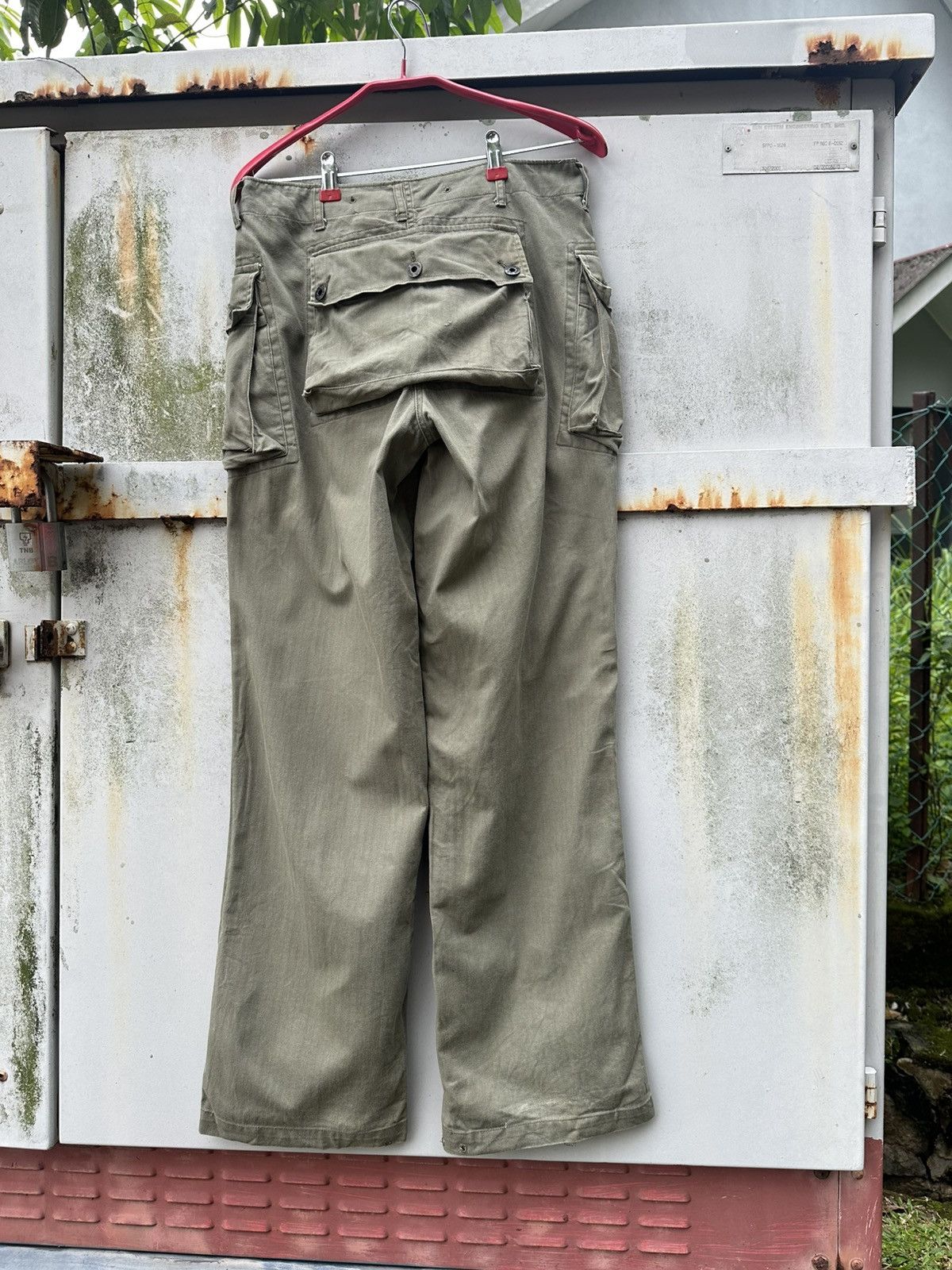 Vintage 🪖Vintage YMCL KY MFG Military Baggy Cargo Pants Size US 29 - 1 Thumbnail