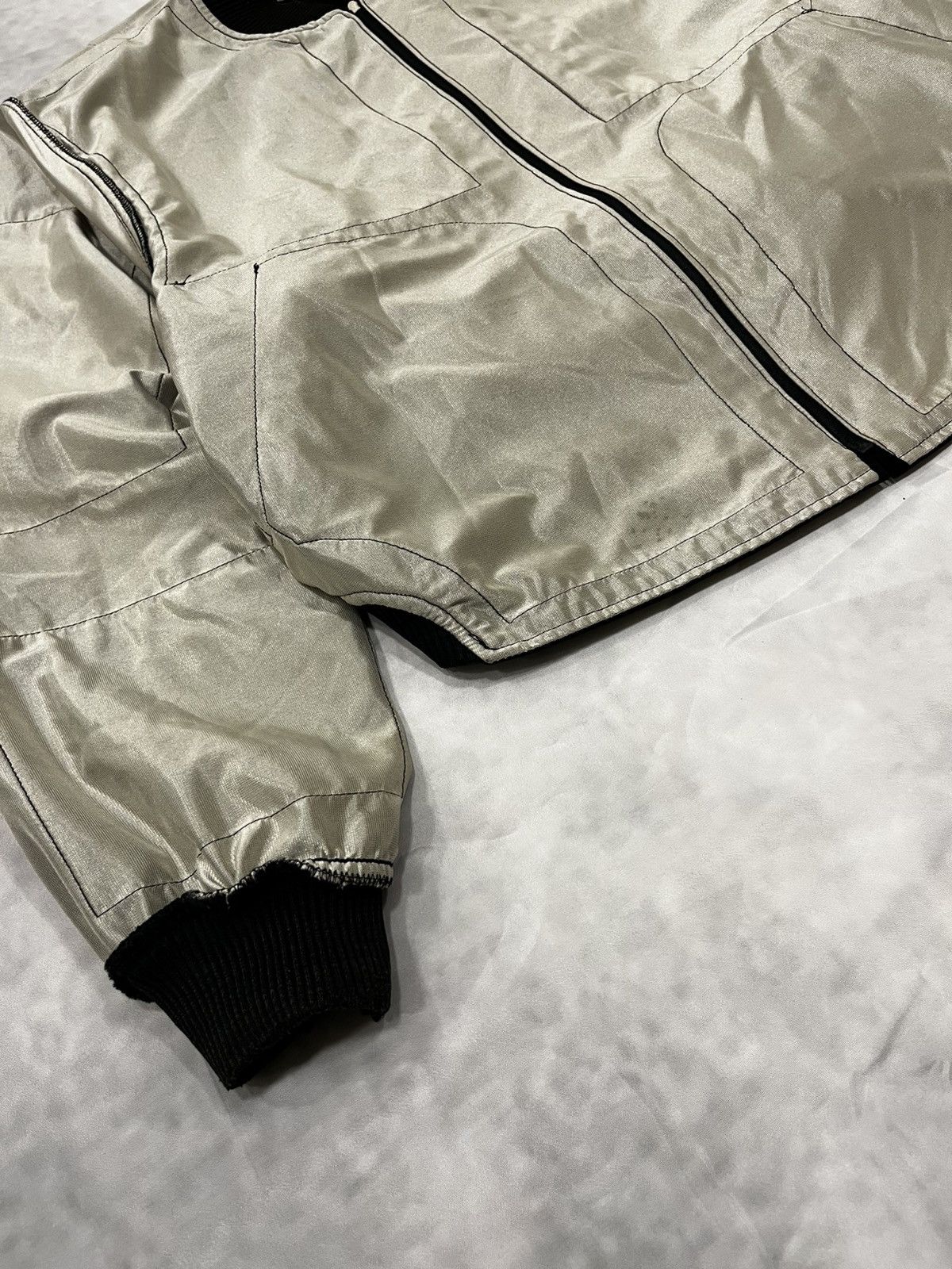 Marithe + Francois Girbaud Marithe Francois Girbaud Multipocket Reversible Bomber Size US L / EU 52-54 / 3 - 13 Thumbnail