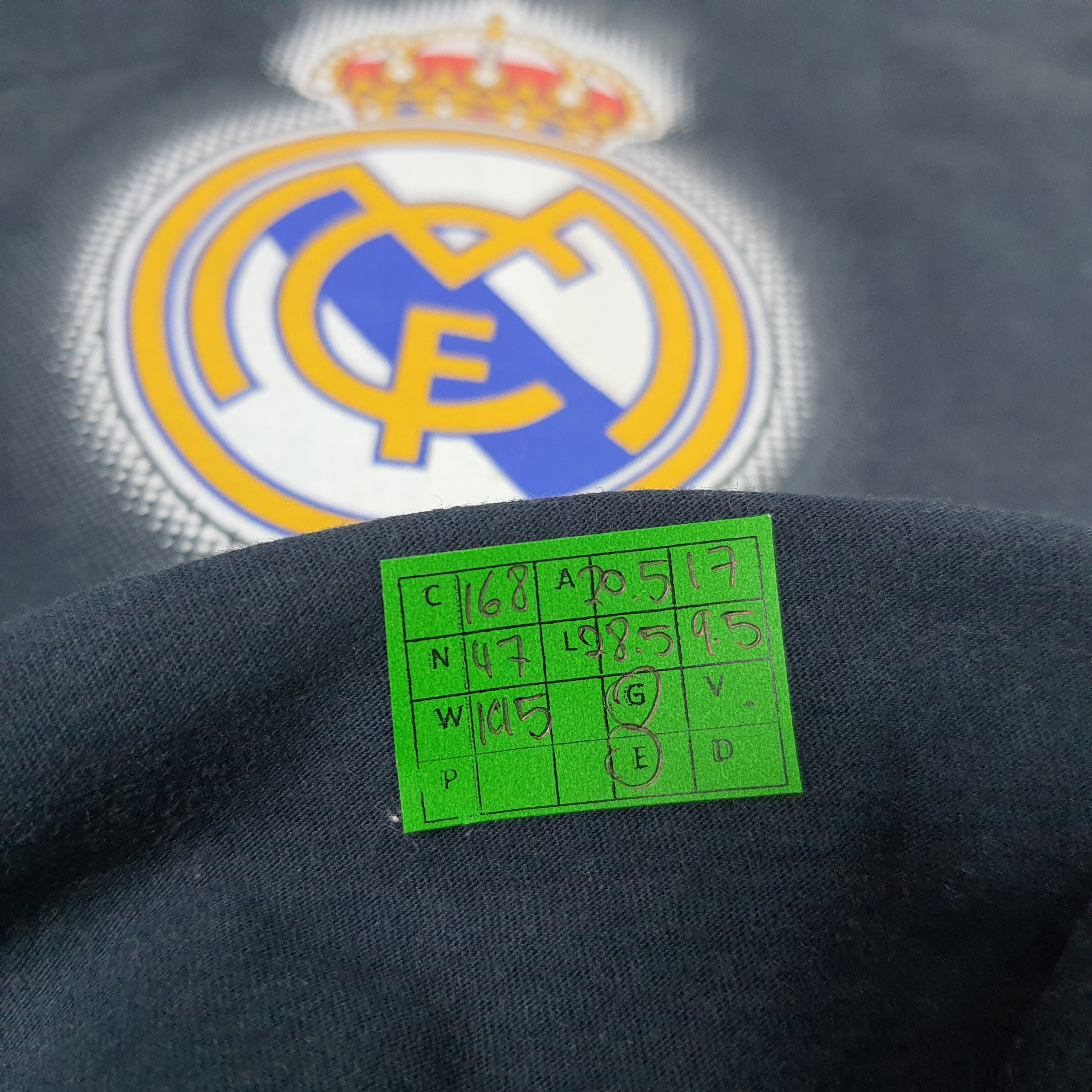 Adidas × Vintage Vintage Raul no.7 Real Madrid Adidas Soccer T-shirt Size US M / EU 48-50 / 2 - 11 Thumbnail