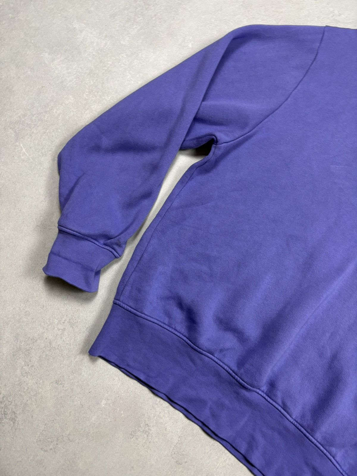Acne Studios Acne Studios Logo Collar Sweatshirt Purple Rare Size US L / EU 52-54 / 3 - 5 Thumbnail