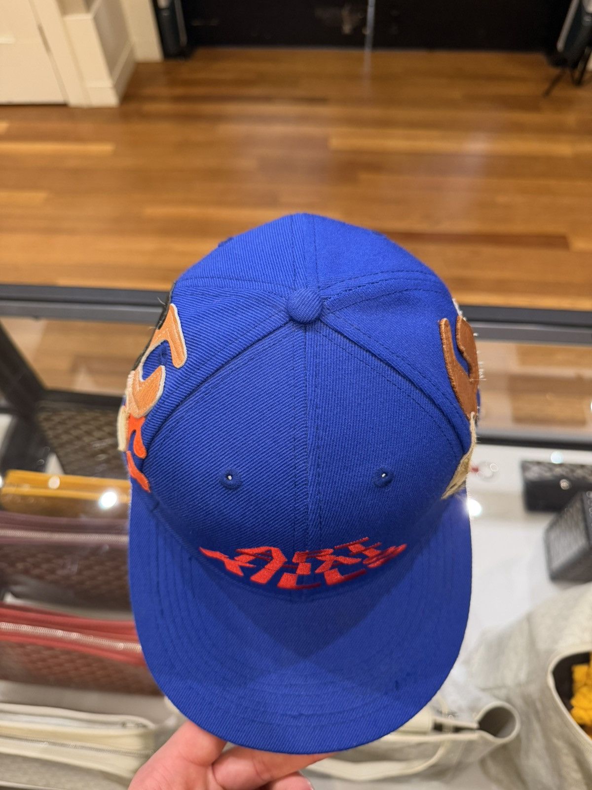 Gallery Dept. Gallery Dept. “Art That Kills” G Patch Fitted Hat - Blue Size ONE SIZE - 5 Thumbnail