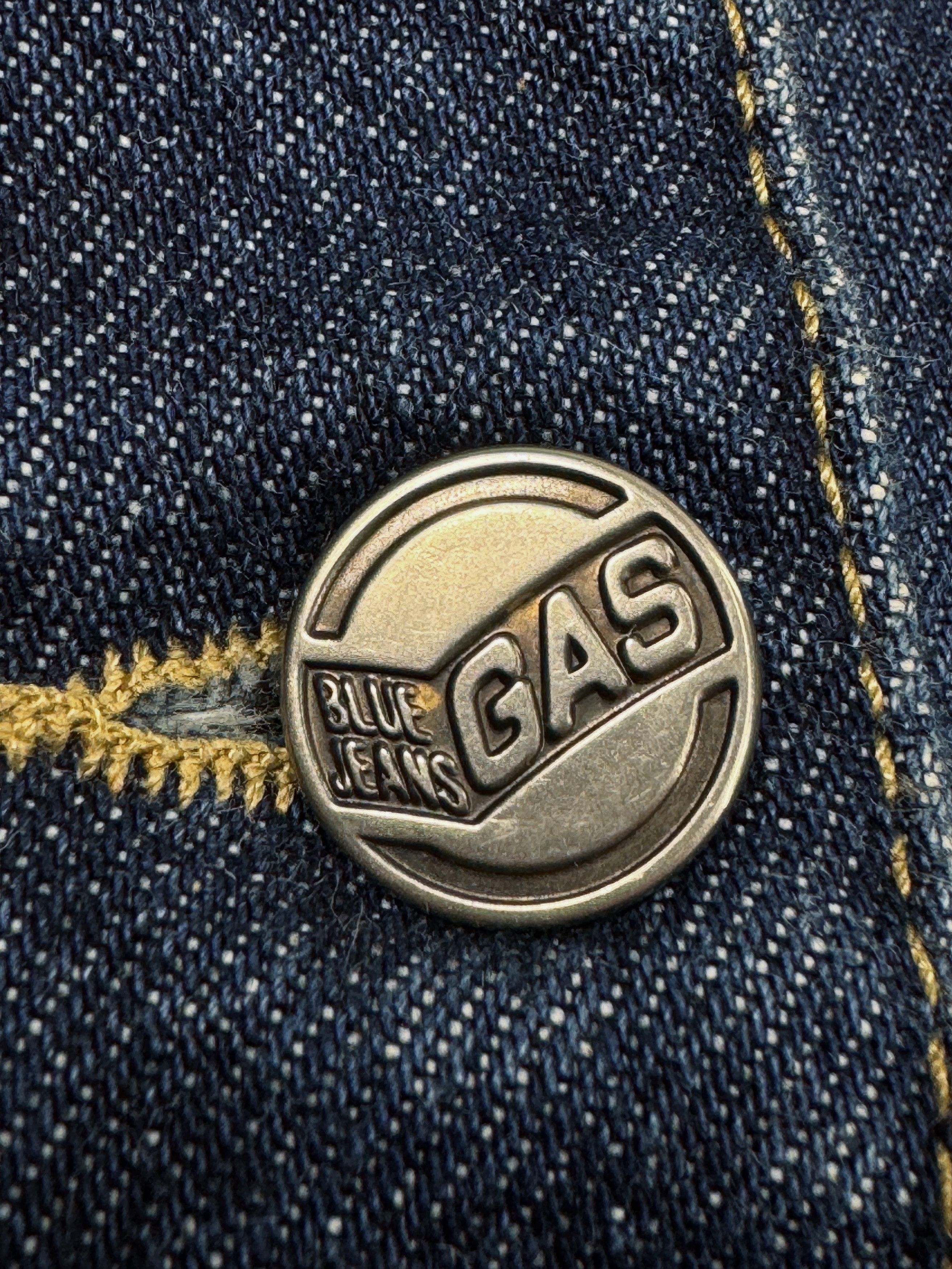 GAS × Honda Gas Denim Jacket Honda Repsol Racing Michelin Women Size L / US 10 / IT 46 - 13 Thumbnail