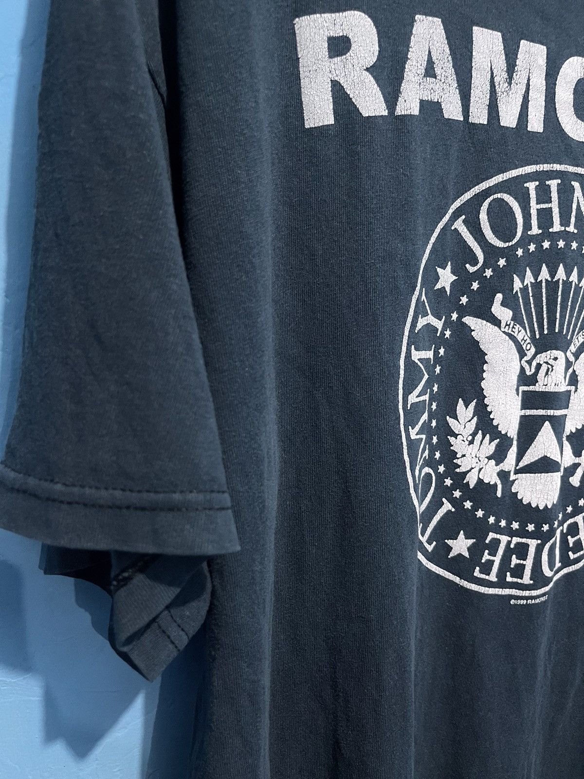 Band Tees Ramones Sex Pistols Misfits The Germs The Damned Black Flag Size US L / EU 52-54 / 3 - 13 Thumbnail