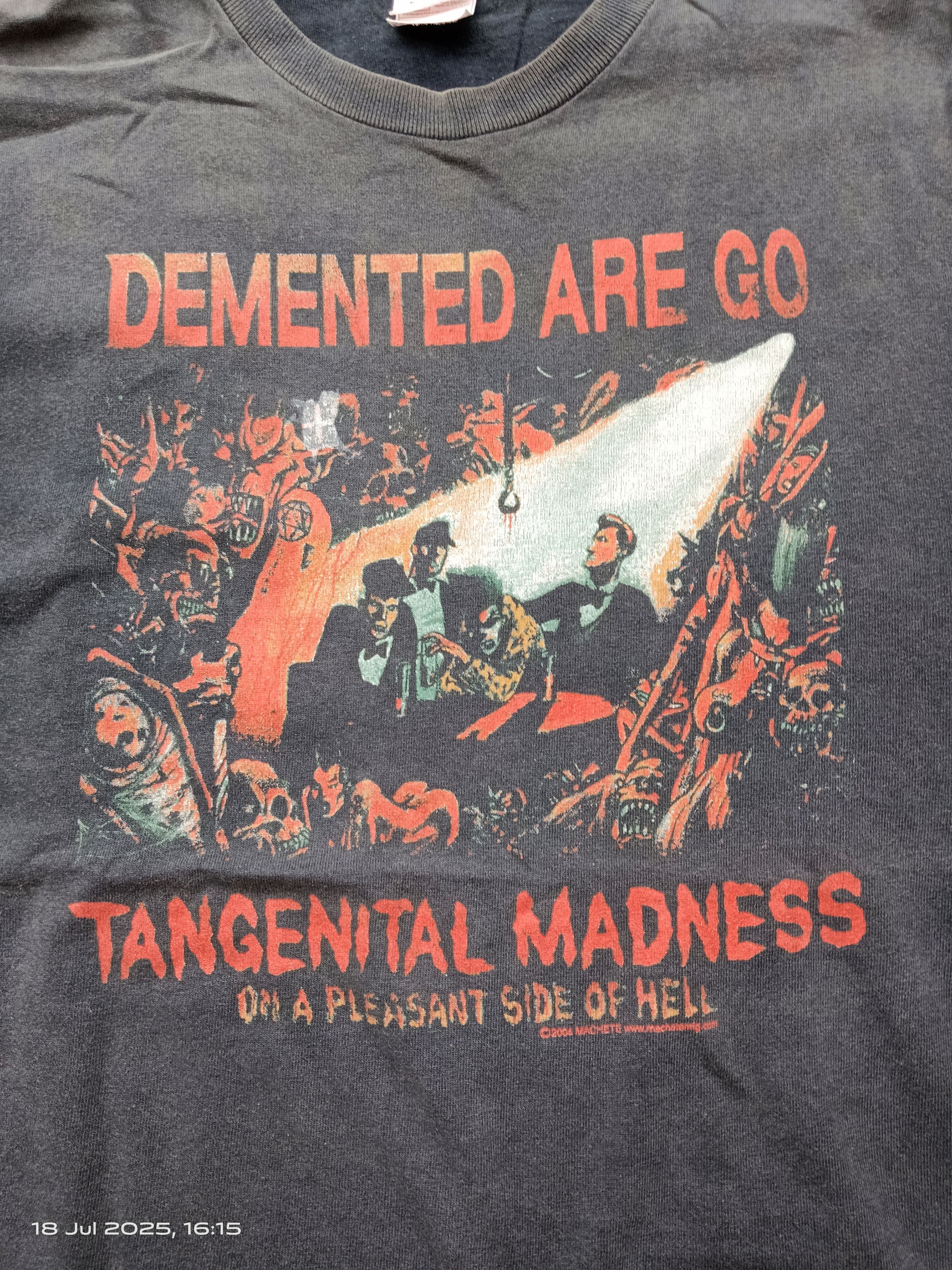 Band Tees Vtg y2k Demented Are Go Punk rock Size US M / EU 48-50 / 2 - 3 Thumbnail