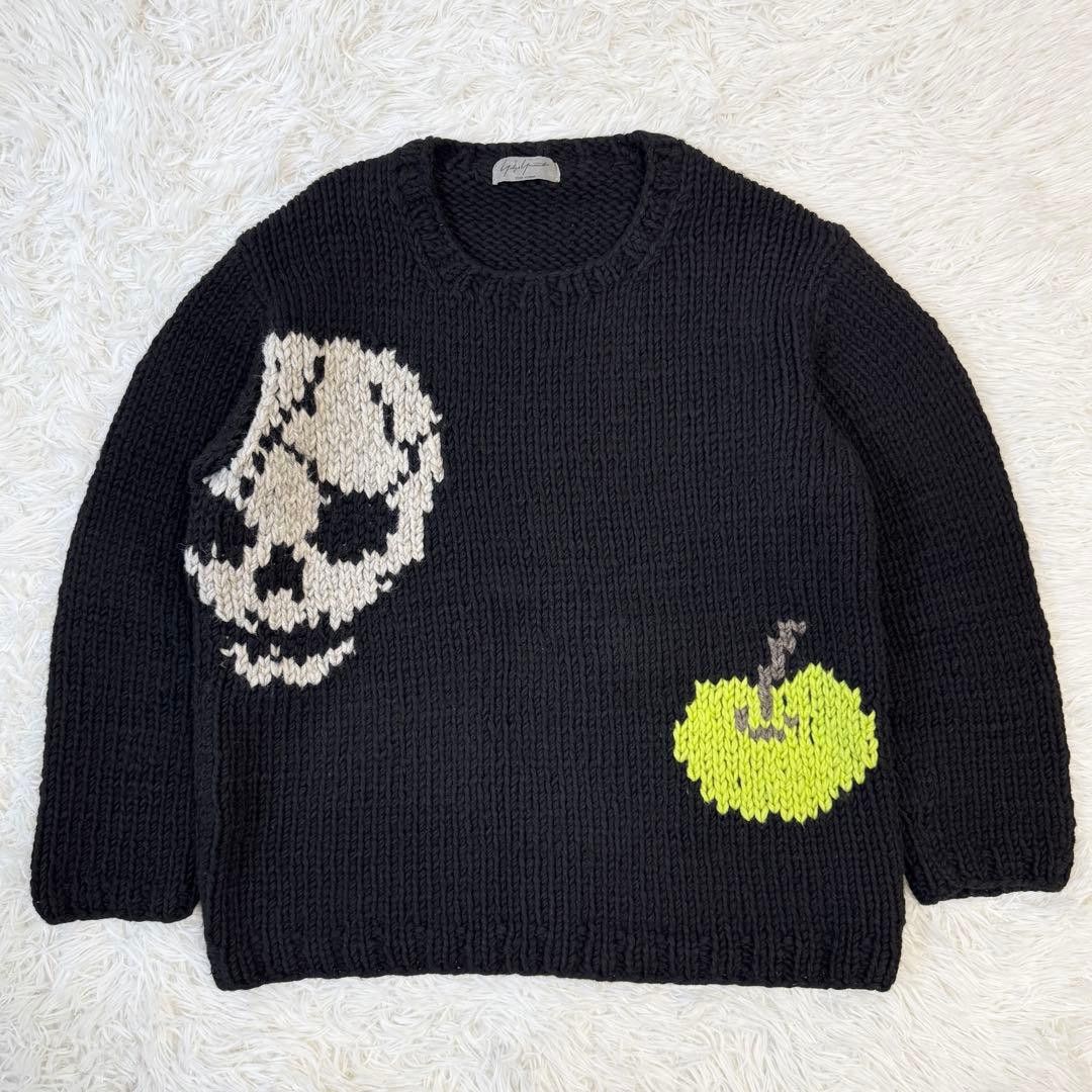 Yohji Yamamoto Yohji Yamamoto pour homme Skull and Apple 11AW knit Size US L / EU 52-54 / 3 - 1 Thumbnail