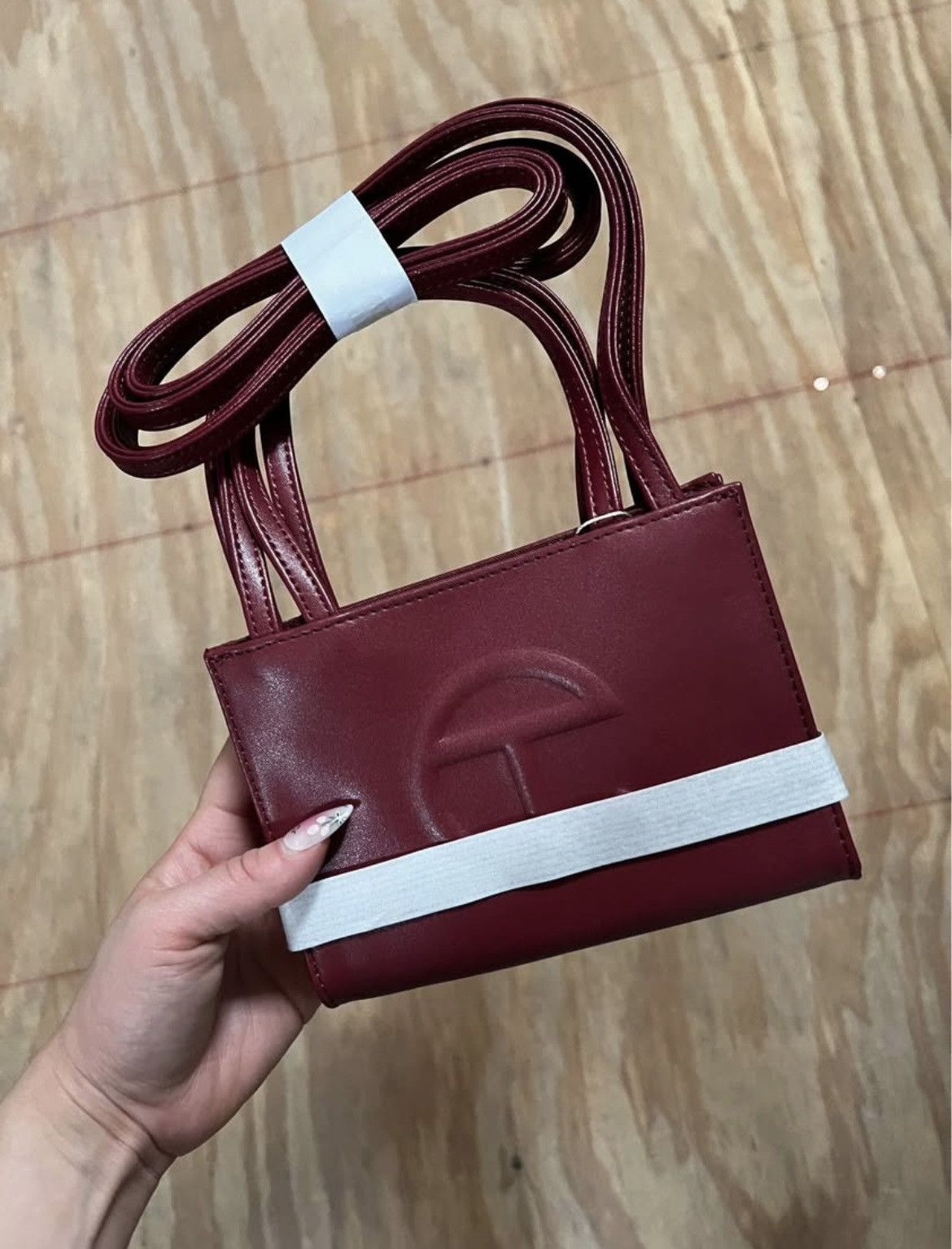 Telfar Telfar Small Shopper Oxblood Size ONE SIZE - 3 Thumbnail