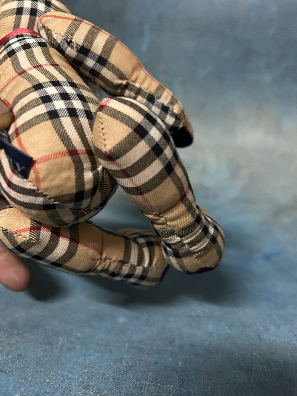 Burberry Y2K London Thomas Bear Nova Check Plush Size ONE SIZE - 5 Thumbnail
