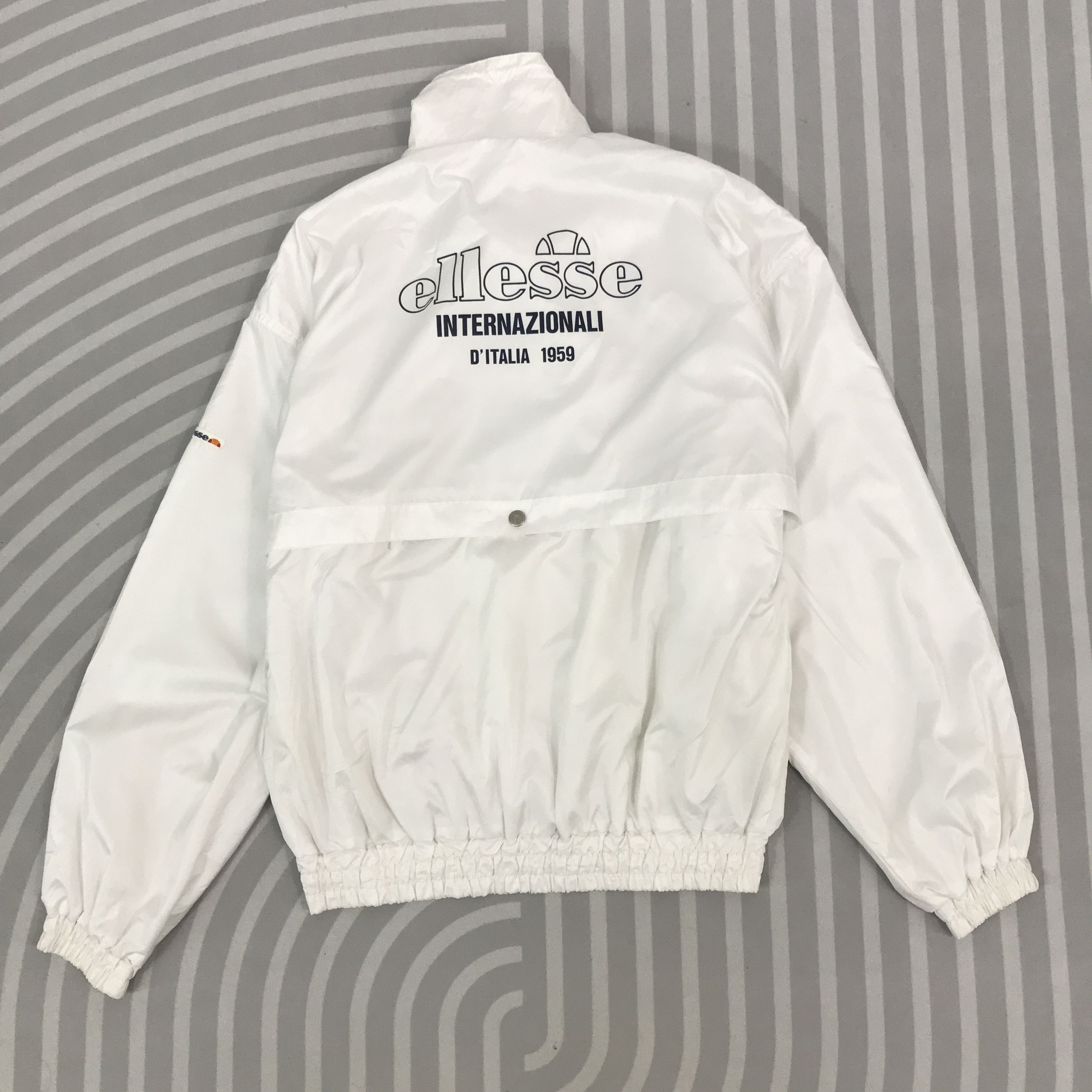 Ellesse × Vintage Vintage Ellesse windbreaker Jacket Size US L / EU 52-54 / 3 - 3 Thumbnail