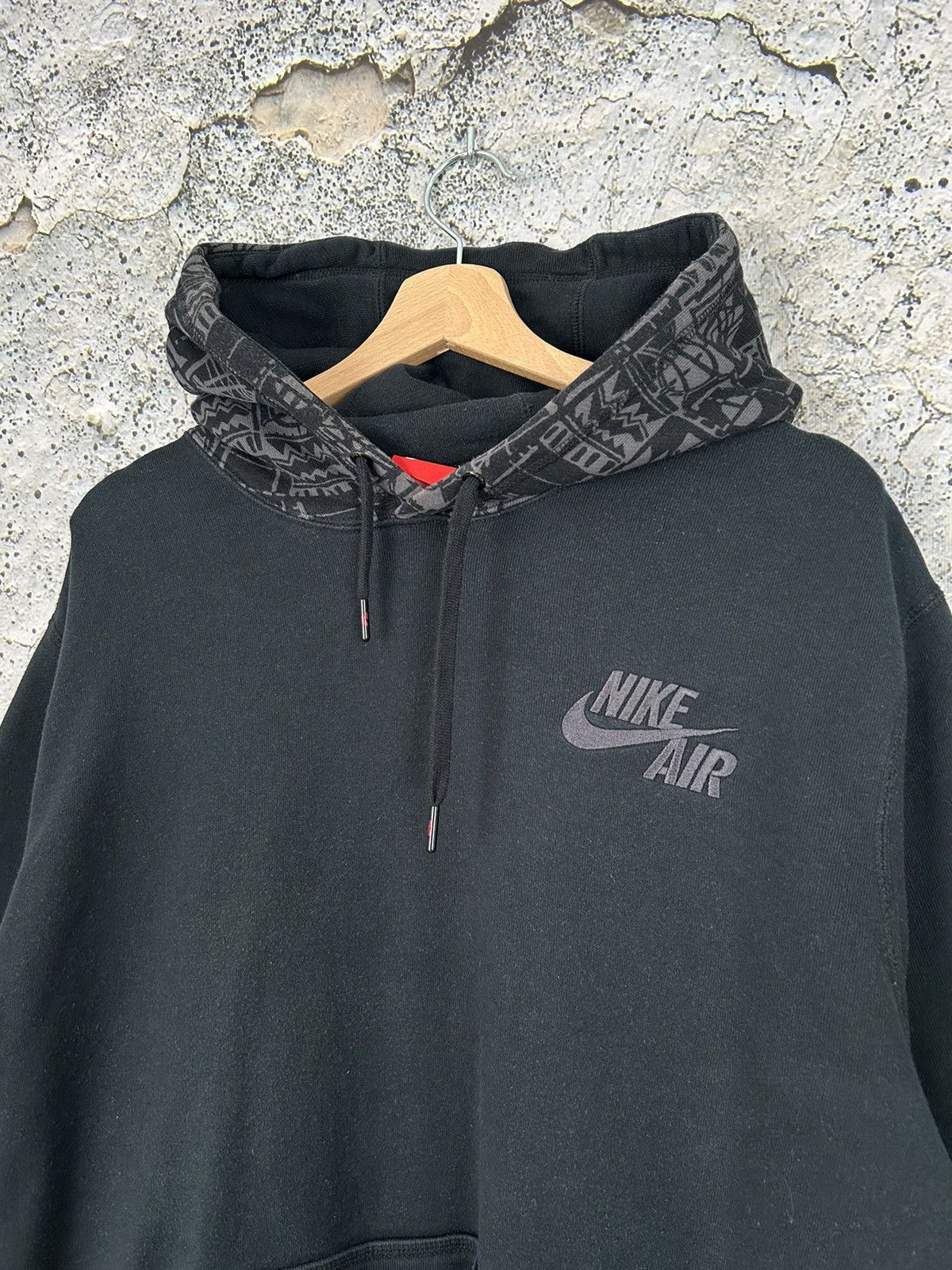 Nike × Vintage Vintage Nike Sweatshirt Vest Rap Drill Retro Swoosh Gorpcore Size US XXL / EU 58 / 5 - 3 Thumbnail