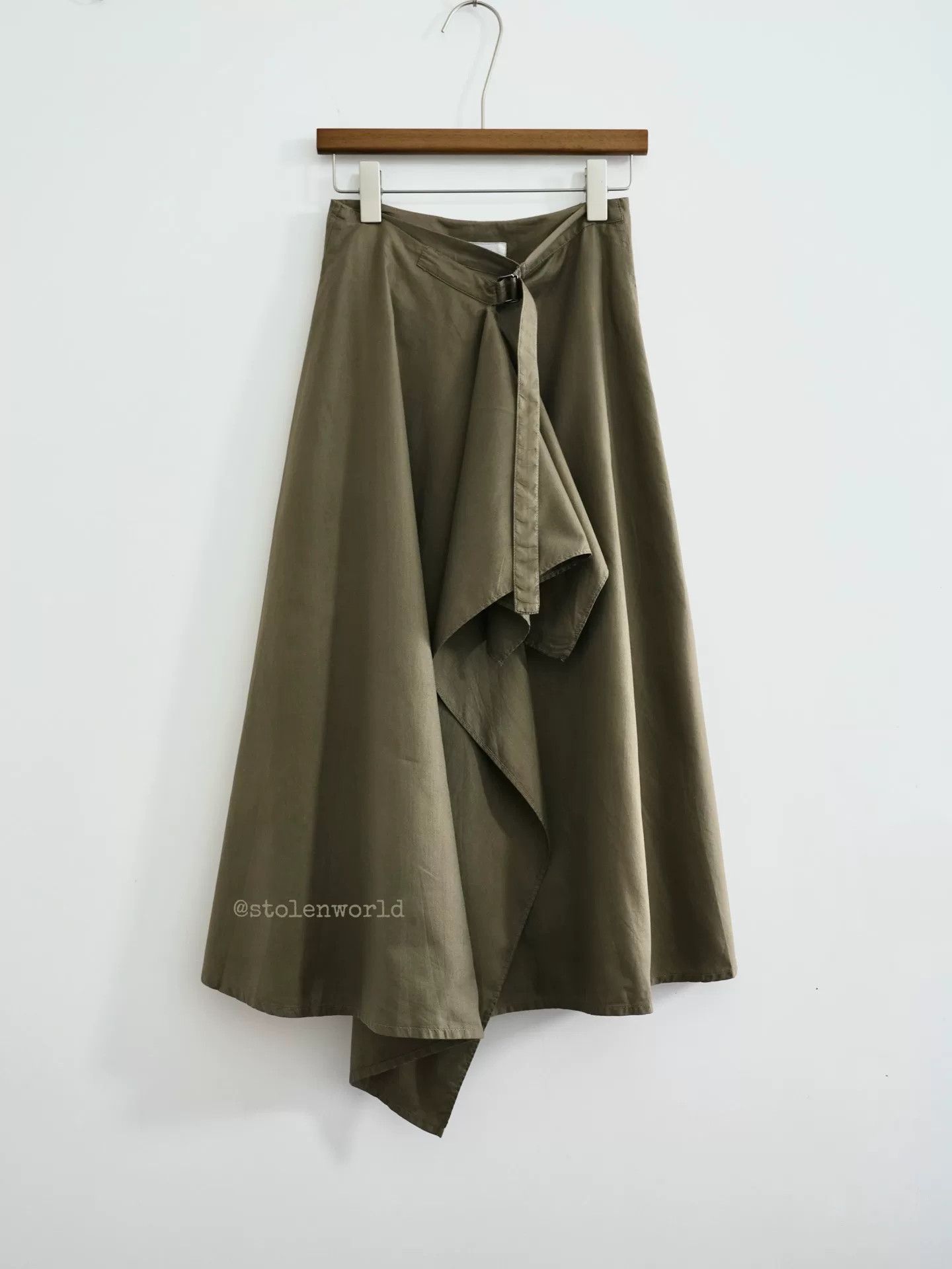 Yohji Yamamoto Yohji Yamamoto Asymmetrical Drape Skirt Size 22" - 1 Thumbnail