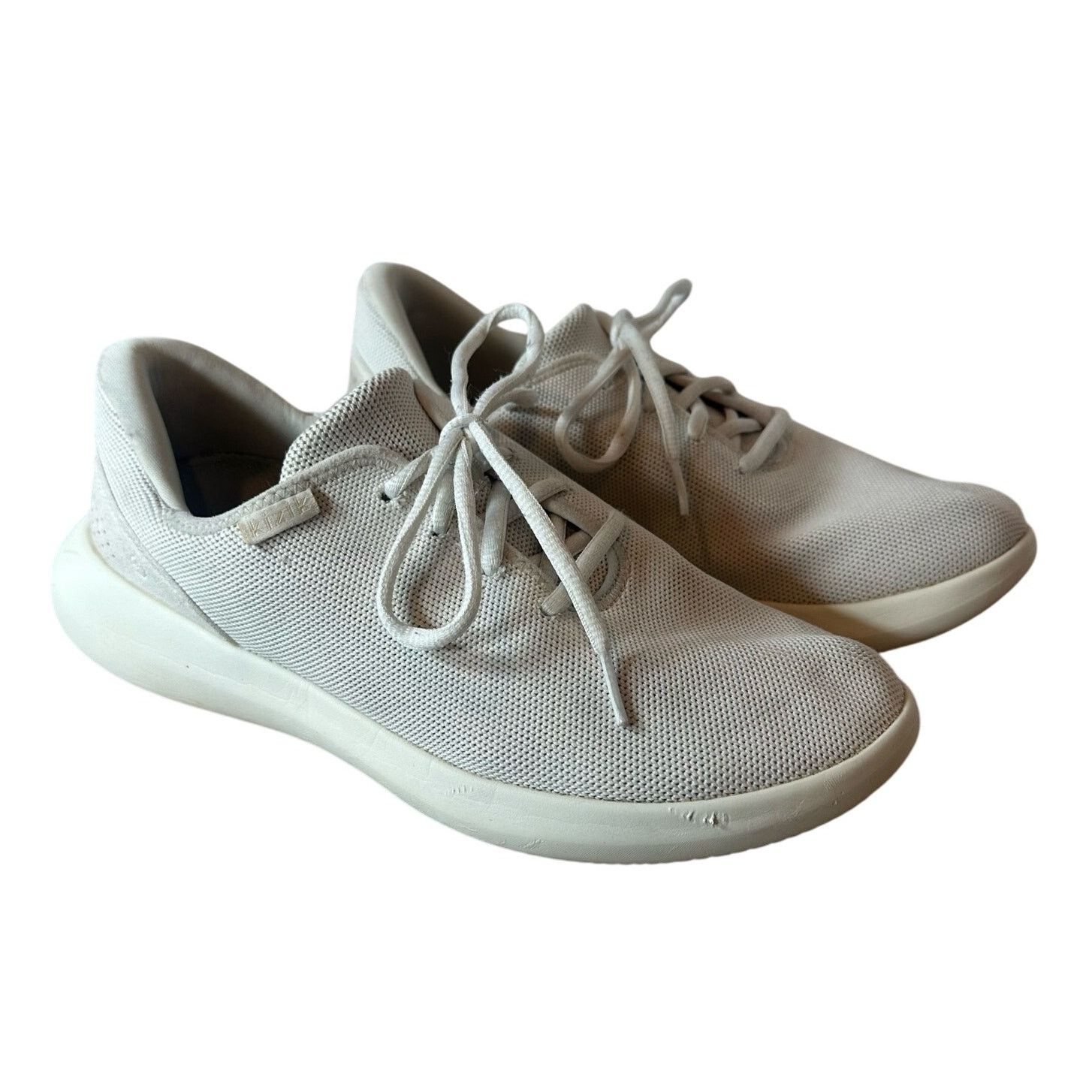 Other Kizik Madrid Eco Knit Shoes Men 8.5 Women 10 Cream Sneakers Size US 10 / IT 40 - 1 Thumbnail