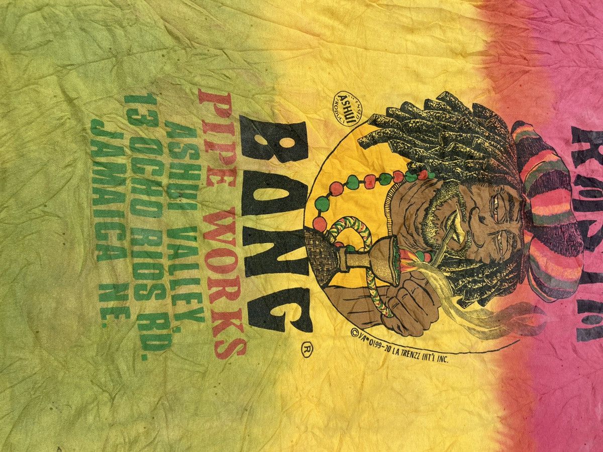 Band Tees × Bob Marley × Vintage Vintage Rasta Bong Size US L / EU 52-54 / 3 - 11 Thumbnail