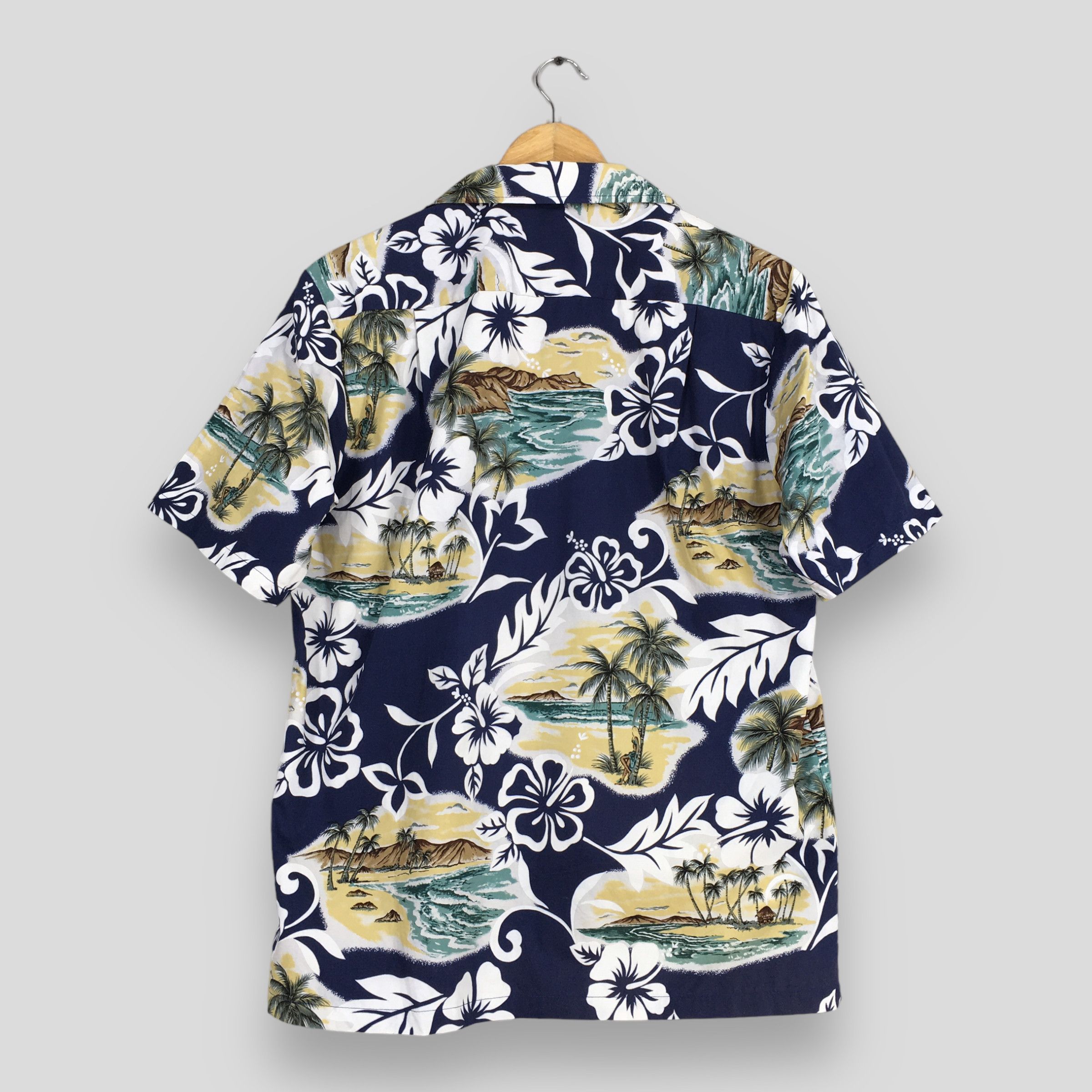 Life's a Beach Vintage Floral Hawaiian Palm Beach Surf Shirt Small Size US S / EU 44-46 / 1 - 7 Thumbnail