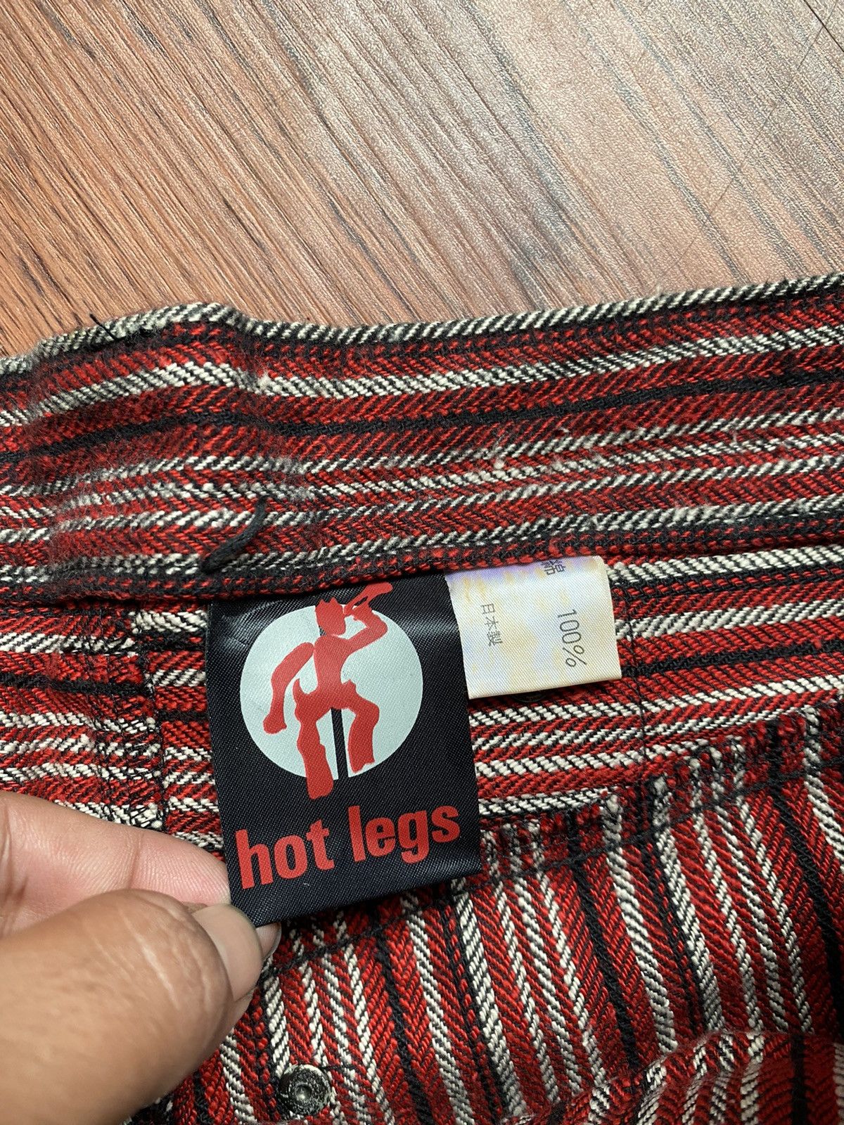 If Six Was Nine × Japanese Brand Hot Legs Stripe Pants Size US 33 - 5 Thumbnail