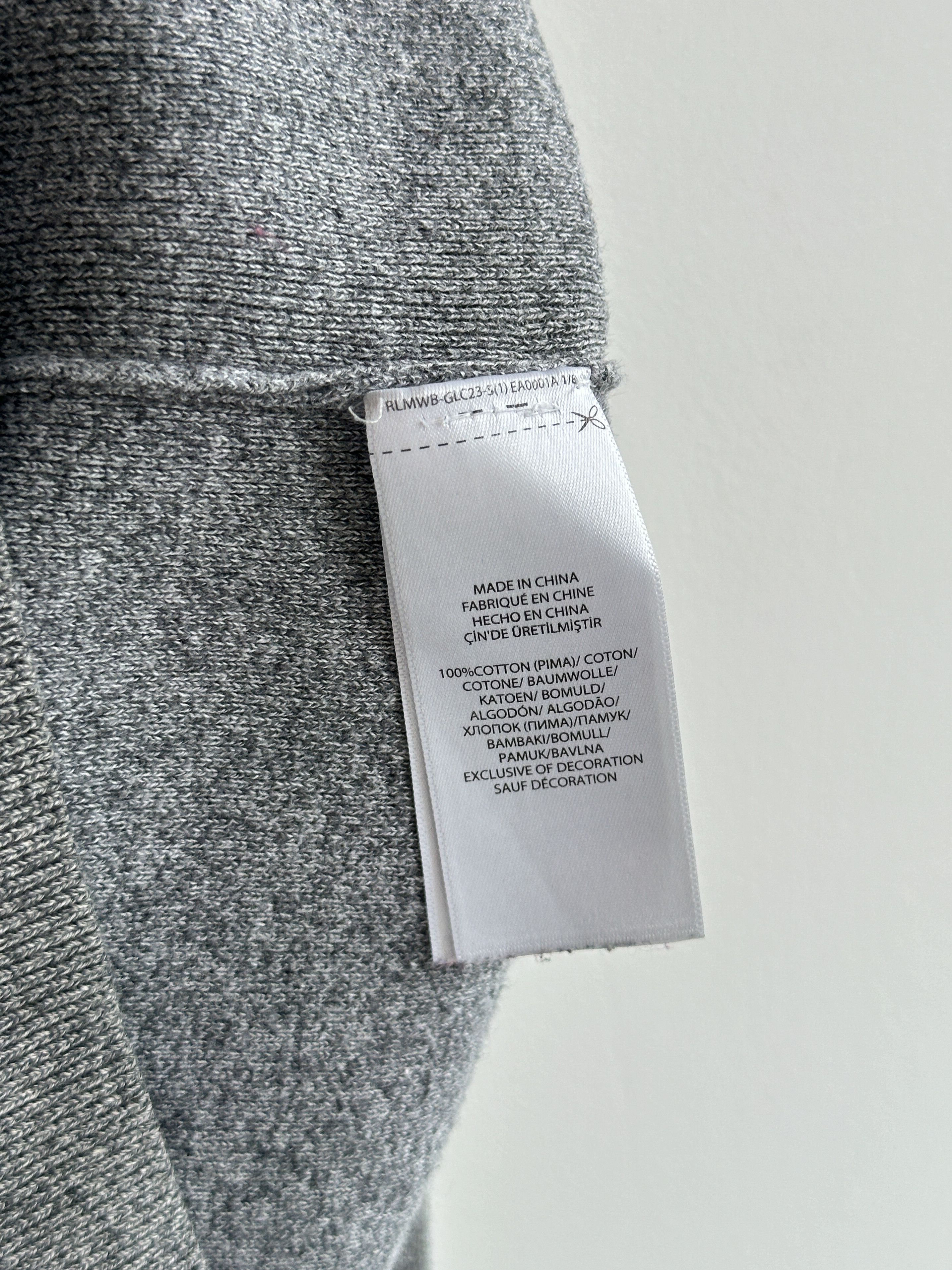 Polo Ralph Lauren Polo Ralph Lauren Gray Jumper Sweater Pullover Size US S / EU 44-46 / 1 - 7 Thumbnail