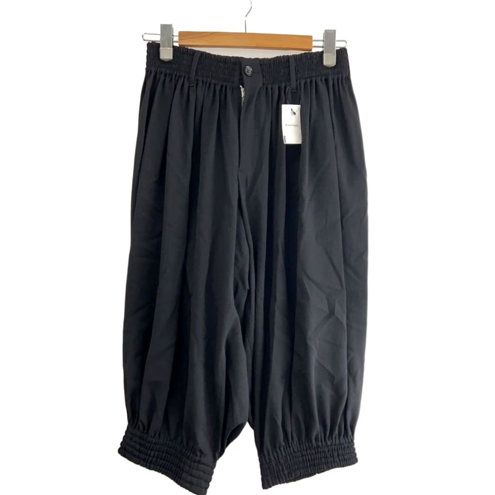 Yohji Yamamoto YOHJI YAMAMOTO Wool Balloon Pants Elasticated Hem & Waist Men Black Size S Used Pants Mens Black Wool Balloon Pants Size US 29 - 2 Thumbnail