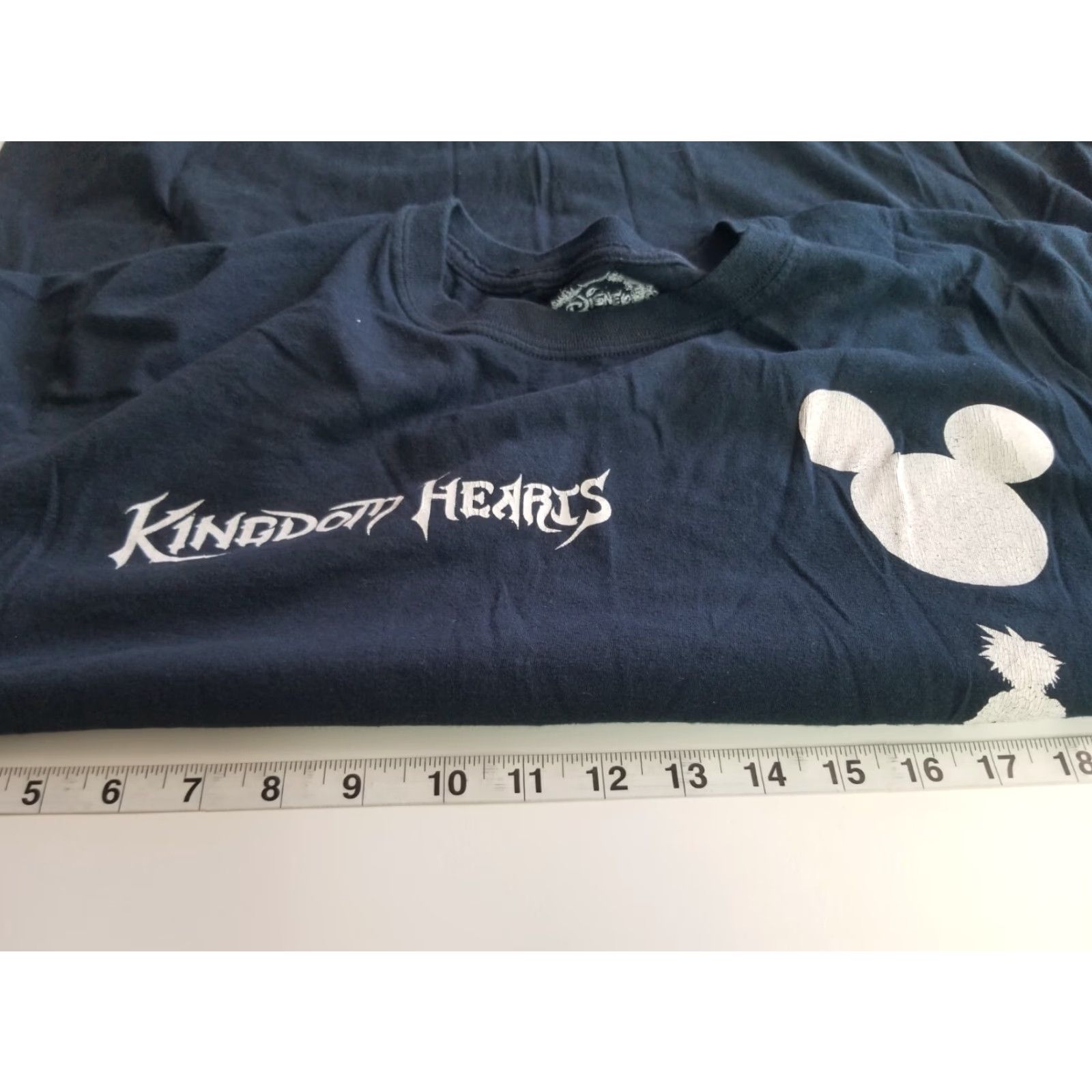 Disney VINTAGE Disney Kingdom Hearts T Shirt Navy Blue Mens XL Size US XL / EU 56 / 4 - 4 Thumbnail