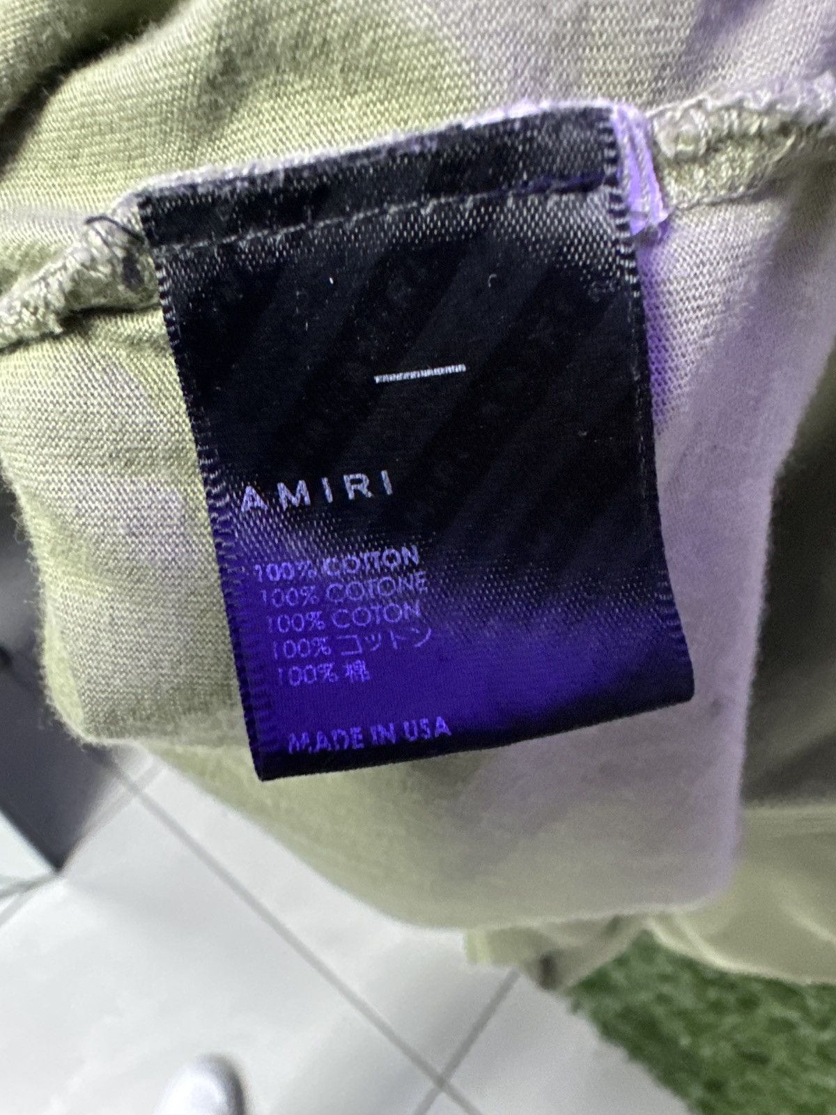 Amiri Amiri MA tee Size US XL / EU 56 / 4 - 6 Thumbnail
