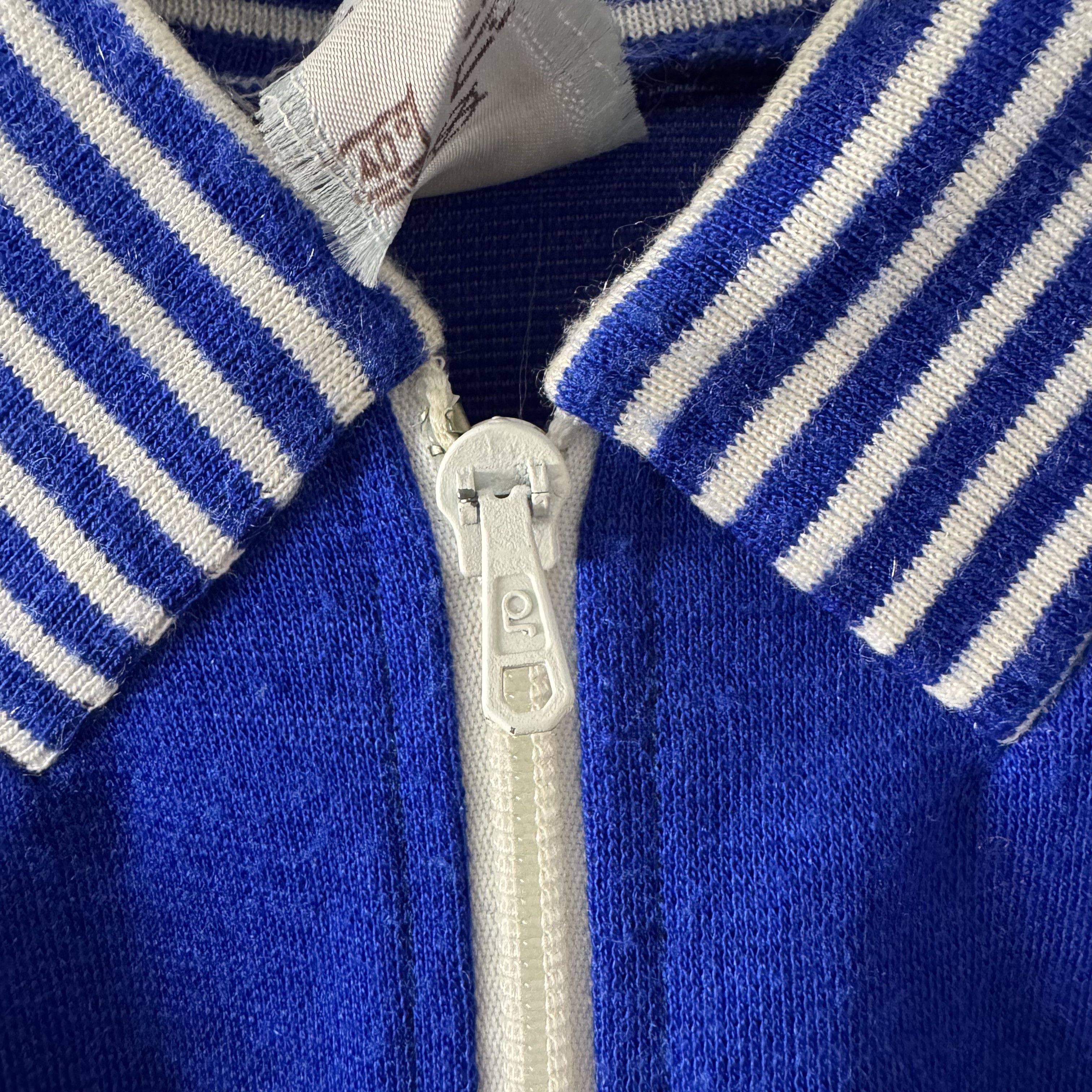Champion Vintage Men's Champion Blue Striped Zip Jacket Rarefind Size US M / EU 48-50 / 2 - 10 Thumbnail