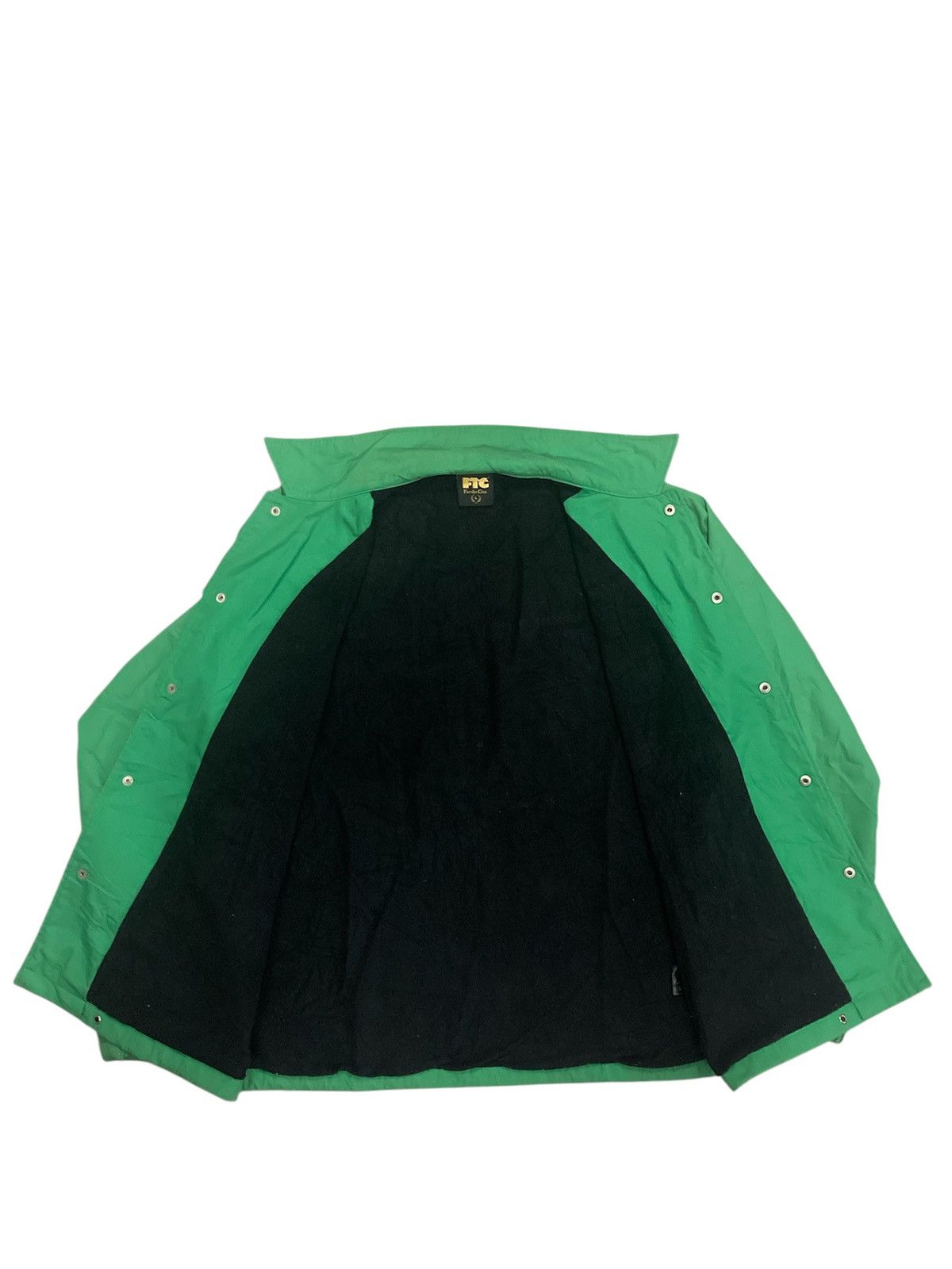 FTC Vintage FTC Skateboard Fleece Lined Reflector Coach Jacket Size US L / EU 52-54 / 3 - 4 Thumbnail