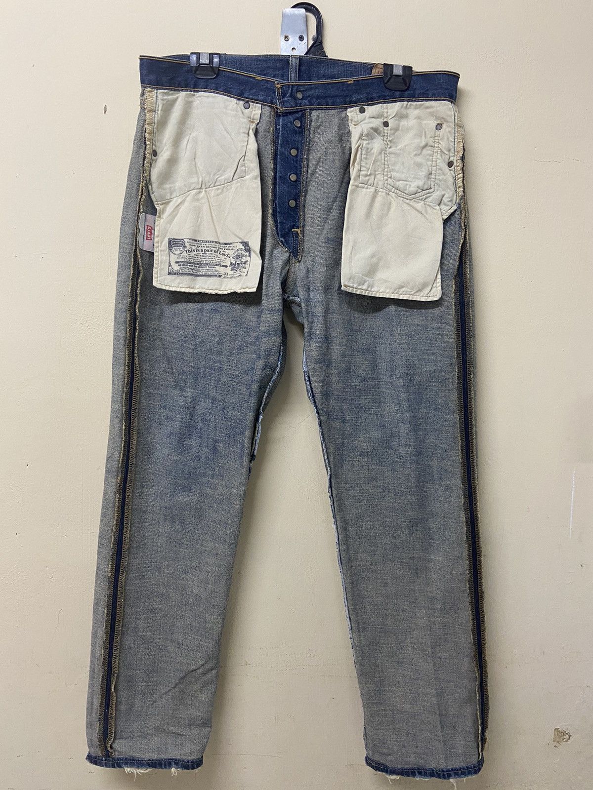 Japanese Brand × Levi's × Vintage Vintage Levis Japan Button Fly Size US 34 / EU 50 - 12 Thumbnail