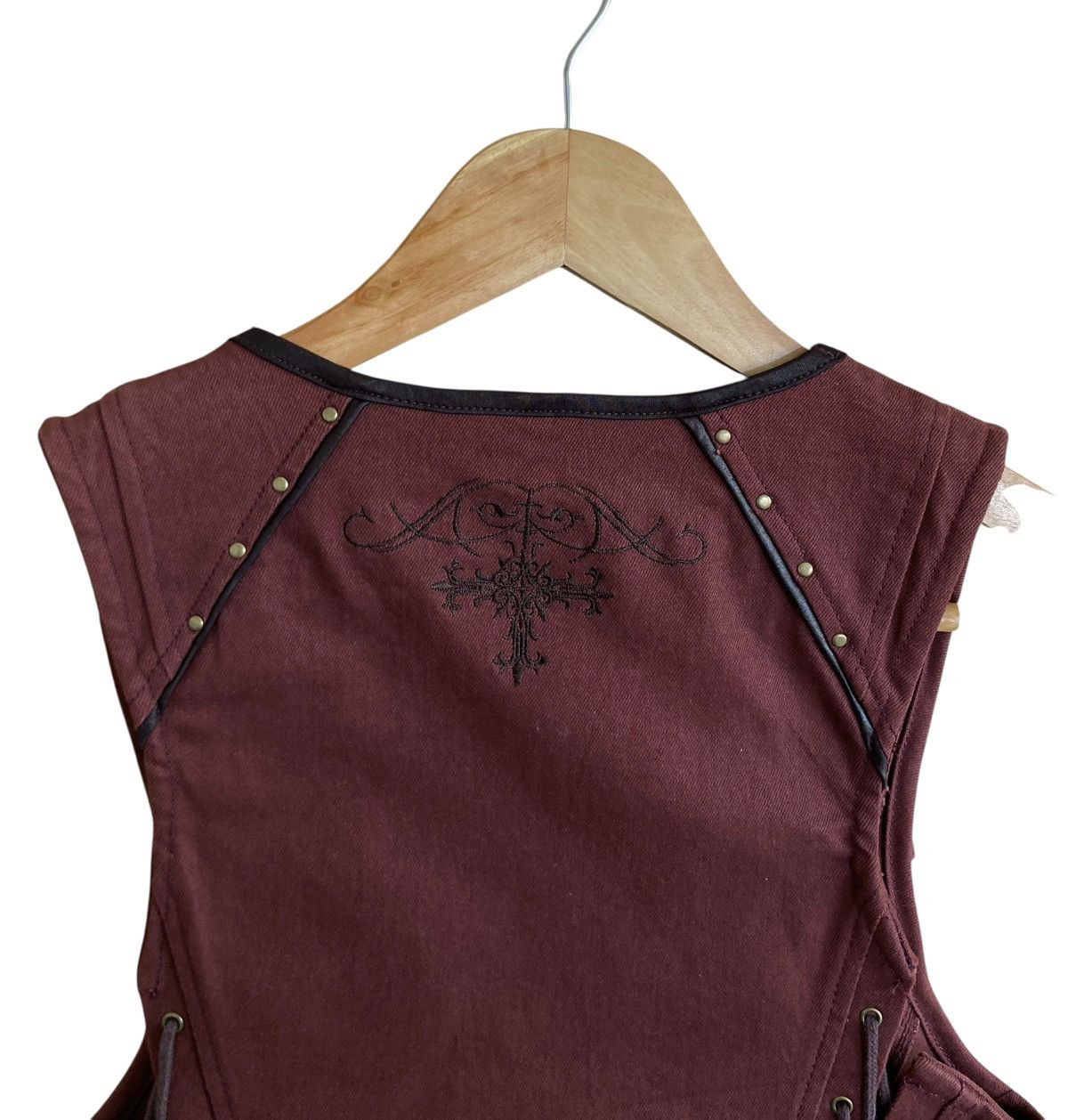 Le Grande Bleu (L.G.B.) Very Rare Vintage Japanese Brand Ozzo Croce Vests 1990s Size US S / EU 44-46 / 1 - 4 Thumbnail