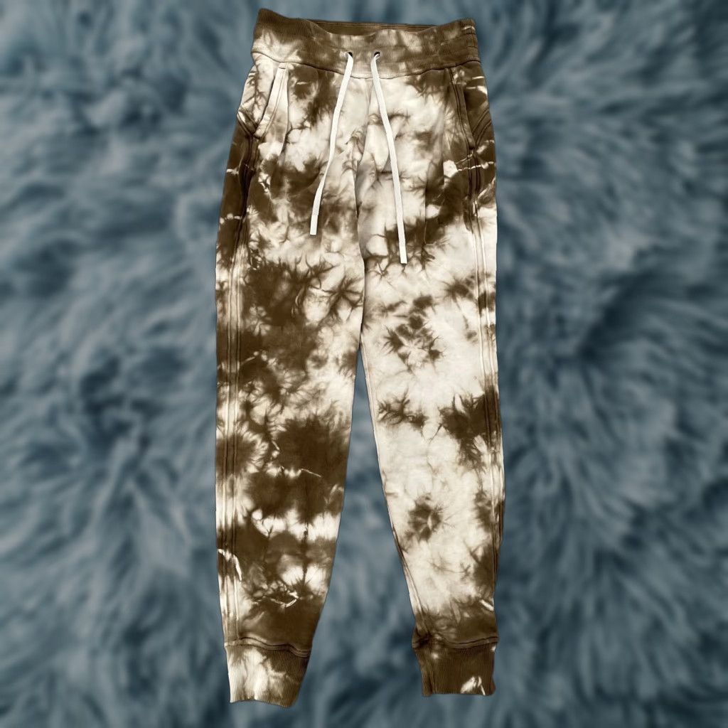 Lululemon VINTAGE Lululemon Joggers Pants Women’s Activewear Casual Tapered Fit Brown Tie Dye Logo 2 Size 26" / US 2 / IT 38 - 1 Thumbnail