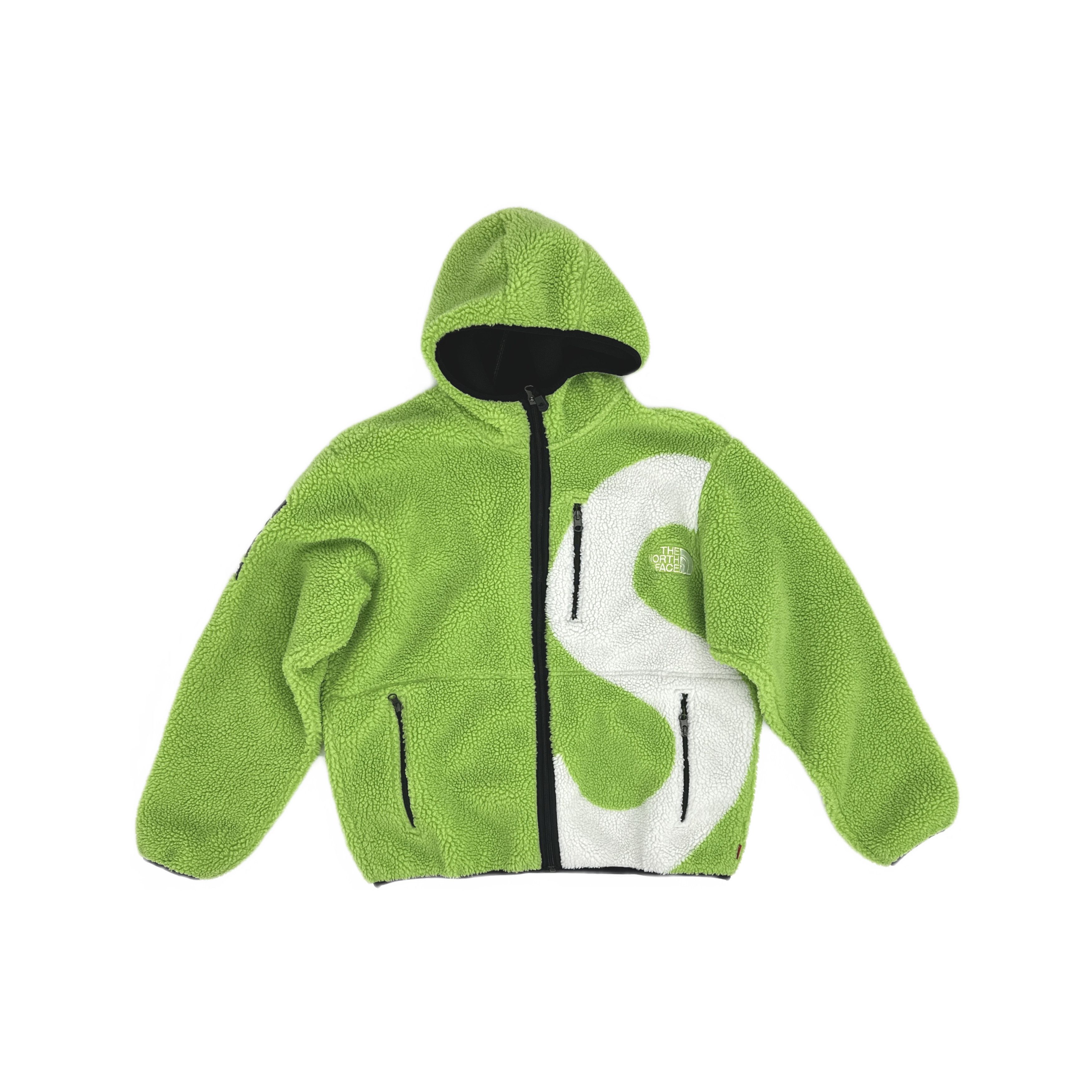 Supreme Supreme x The North Face S Logo Fleece Jacket Green M Size US M / EU 48-50 / 2 - 1 Thumbnail