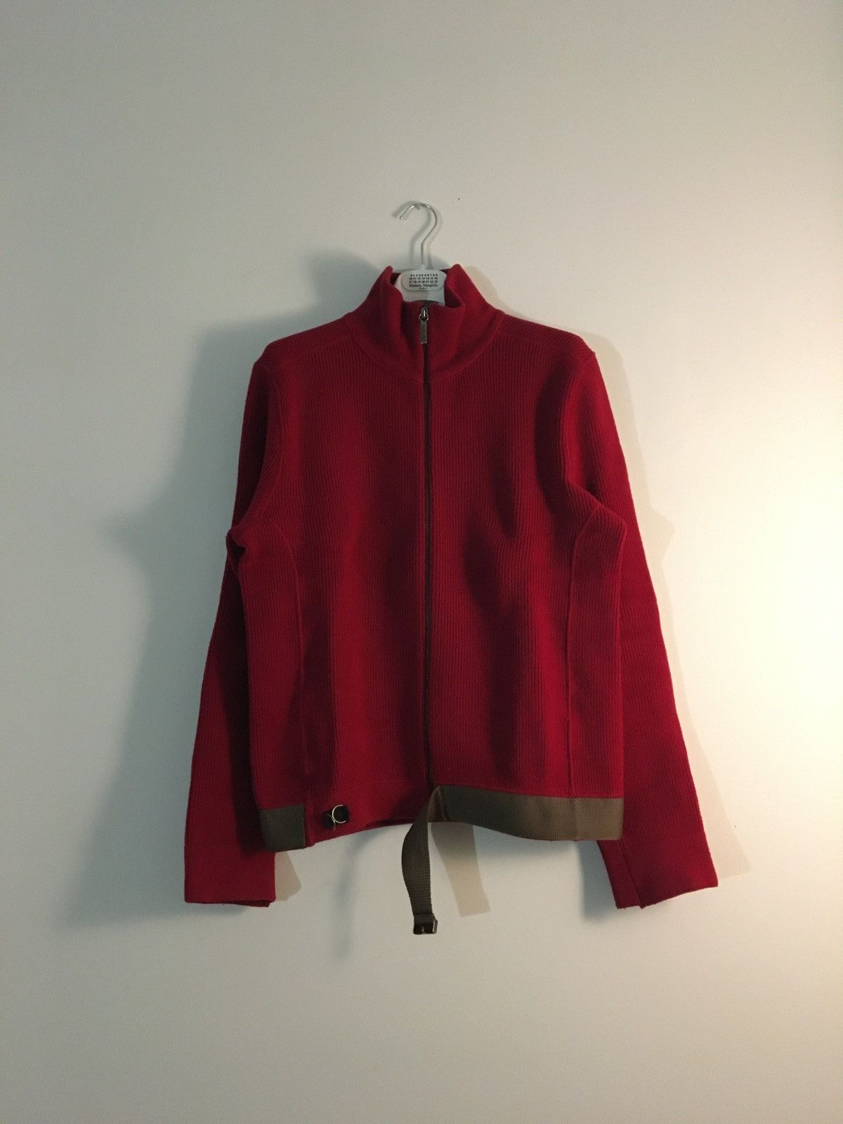 Dirk Bikkembergs 90s Full Zip Wool Sweater