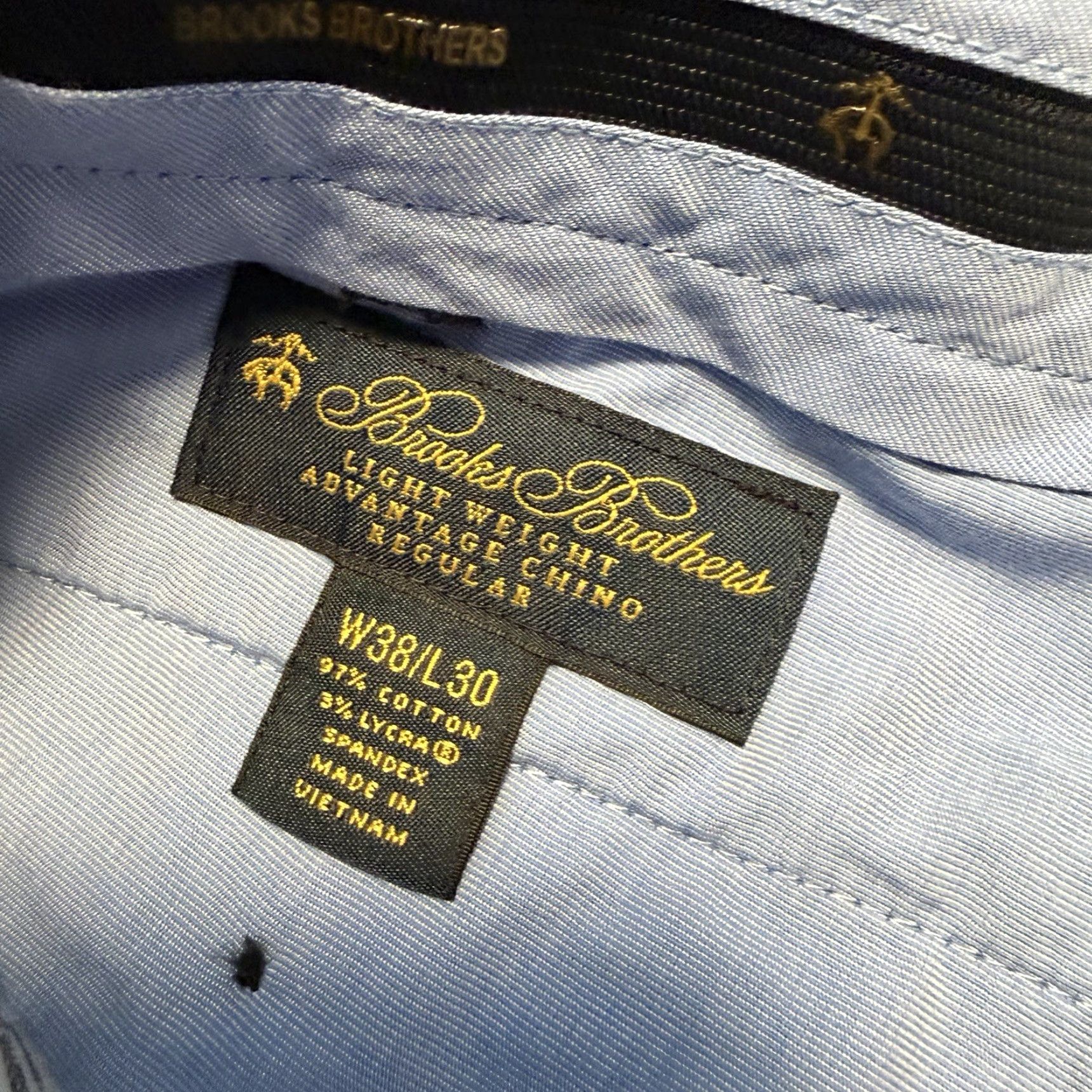 Brooks Brothers Brooks Brothers Pants Men’s 38x30 Gray Lightweight Advantage Chino Trousers Size US 38 / EU 54 - 5 Thumbnail
