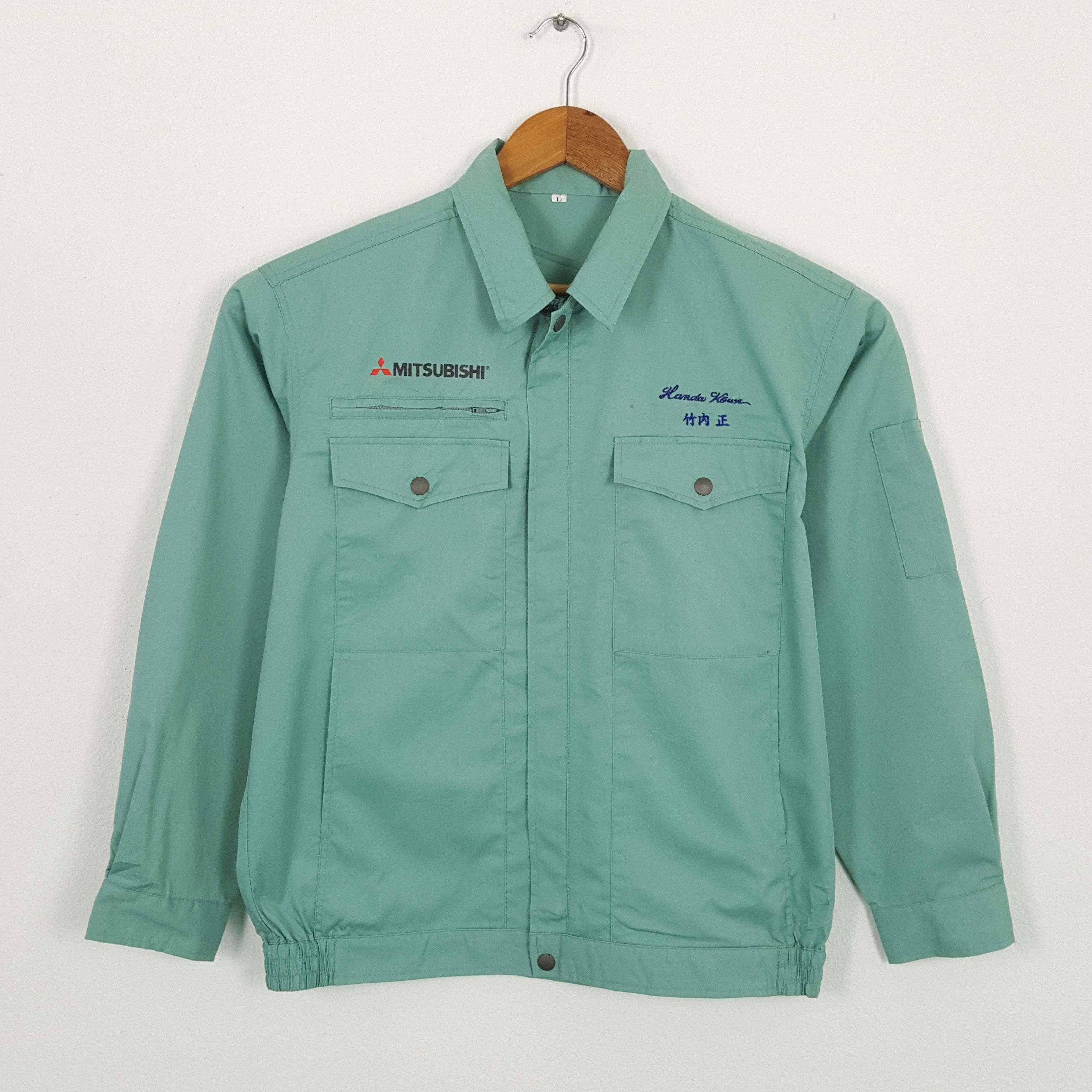 Japanese Brand × Vintage Vintage MITSUBISHI RALLI ART Japanese Racing Custom Jacket Size US M / EU 48-50 / 2 - 3 Thumbnail