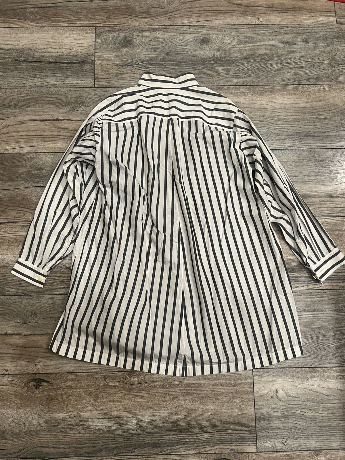 Issey Miyake Issey Miyake 80s Brush tag Band Striped Button Up Shirt Size US M / EU 48-50 / 2 - 4 Thumbnail