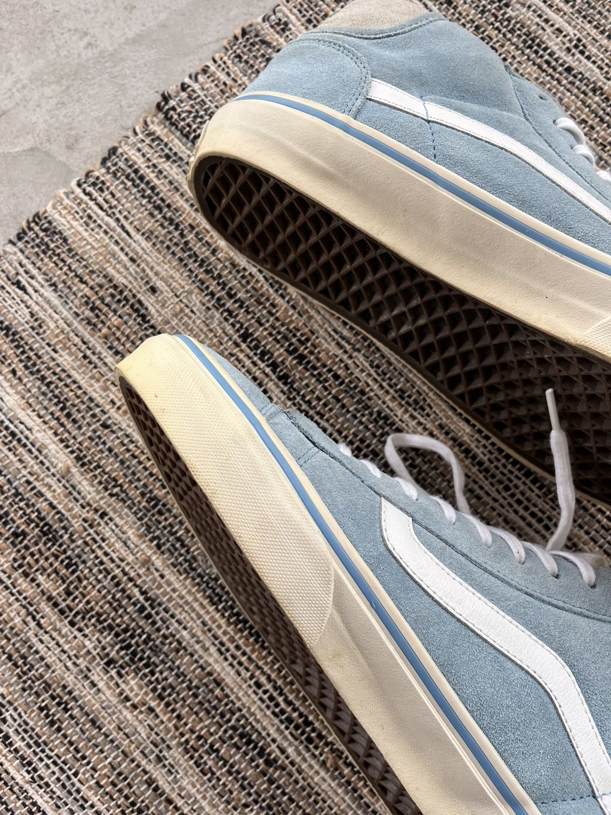 Vans Vintage Rare Vans California Suede Mid Blue Sneakers sk8 y2k Size US 9 / EU 42 - 10 Thumbnail