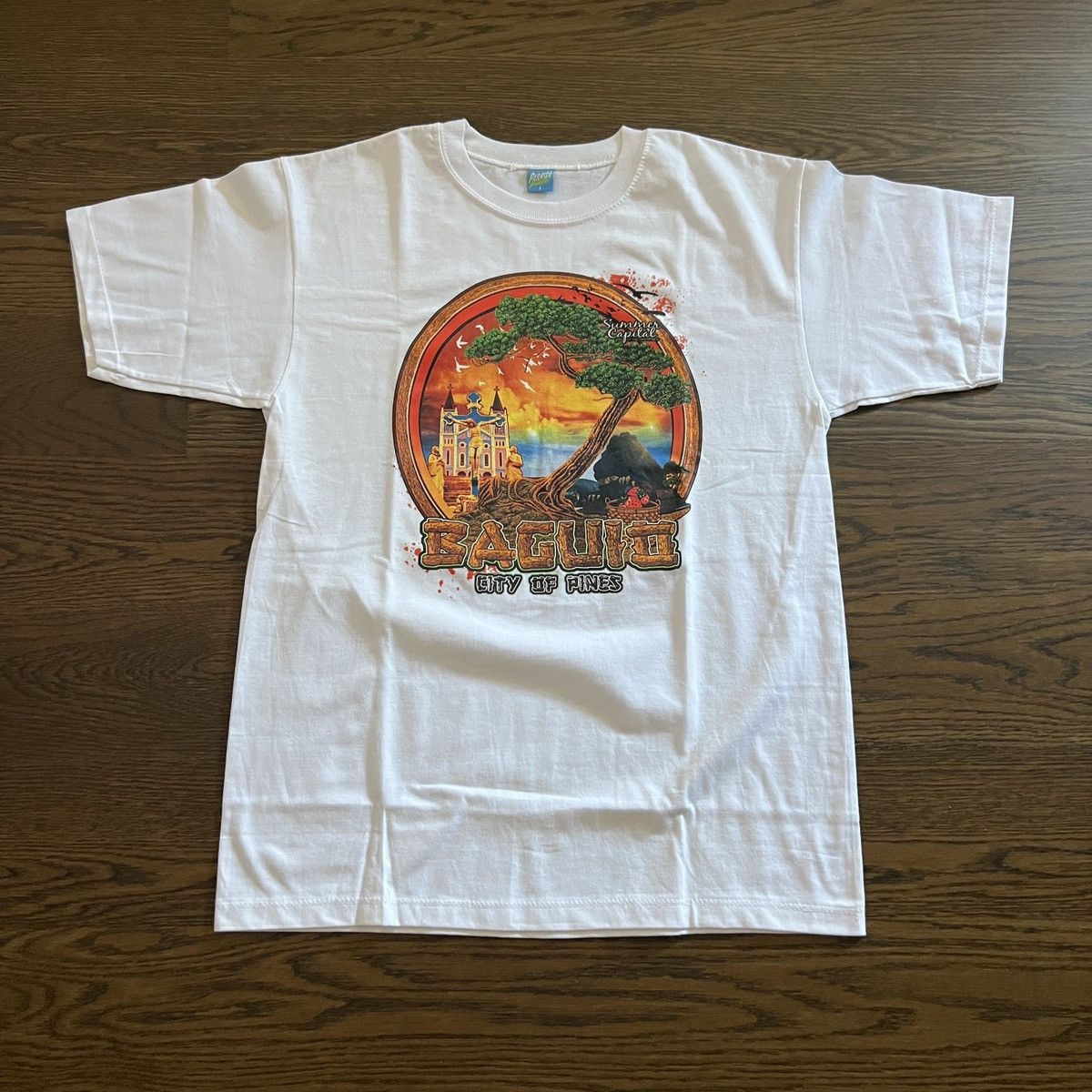 Vintage Vintage Baguio Philippines City Of Pines tourist shirt Size US L / EU 52-54 / 3 - 1 Thumbnail