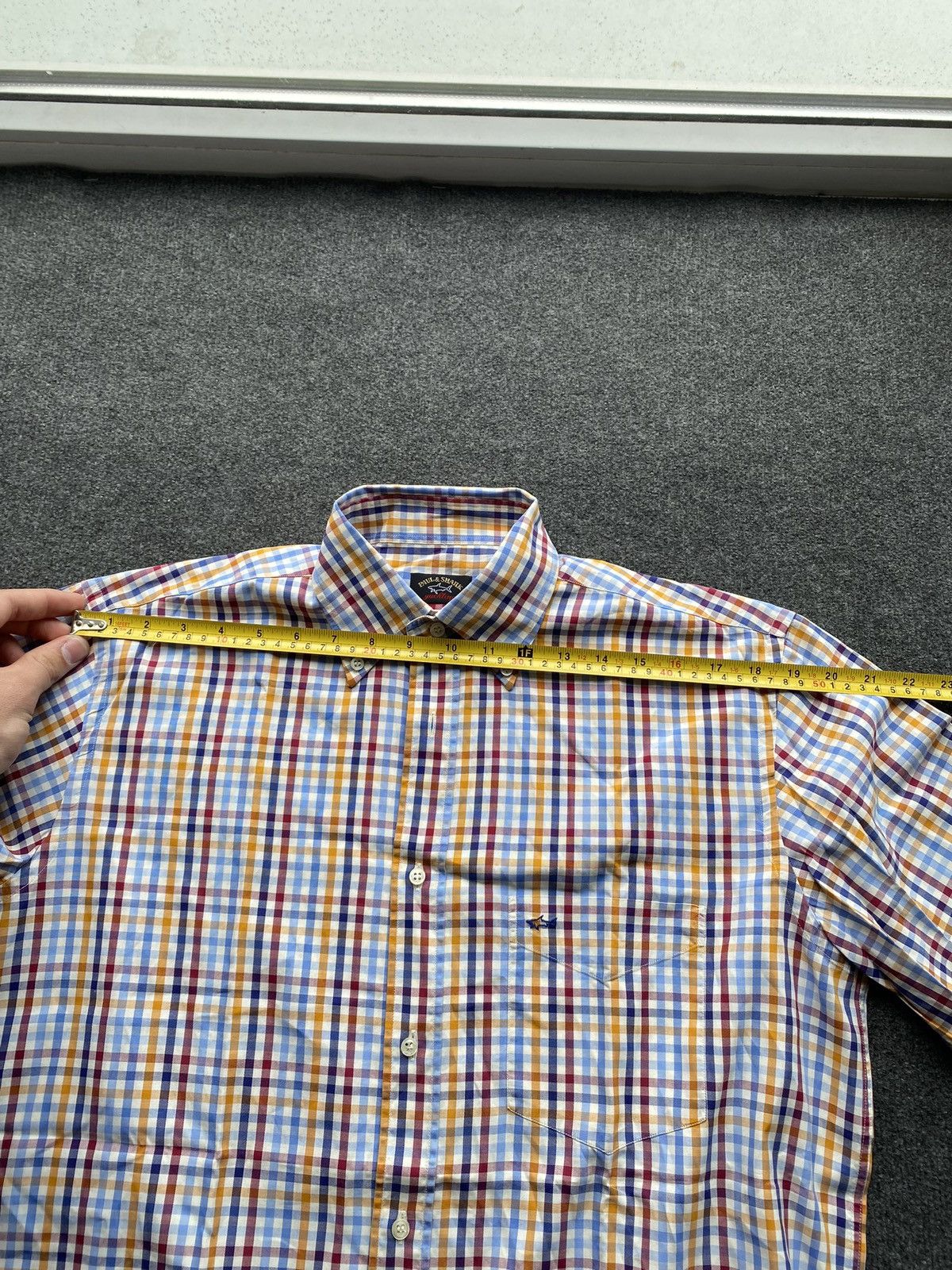 Paul & Shark 🔥Paul Shark Designer Luxury M size shirt button up Size US M / EU 48-50 / 2 - 6 Thumbnail