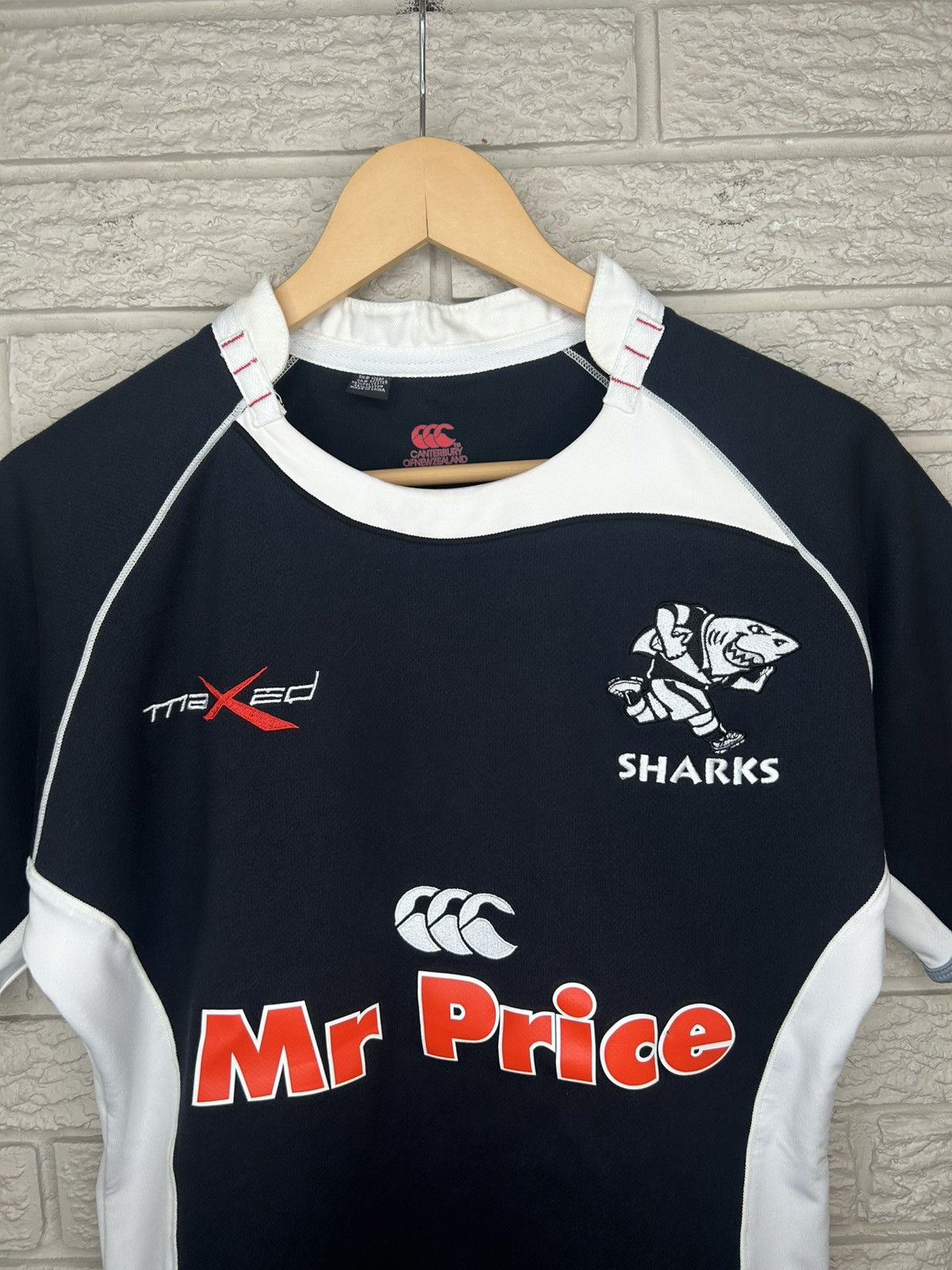 Canterbury of New Zealand Vintage Canterbury Natal Sharks Rugby Jersey Size US S / EU 44-46 / 1 - 2 Thumbnail