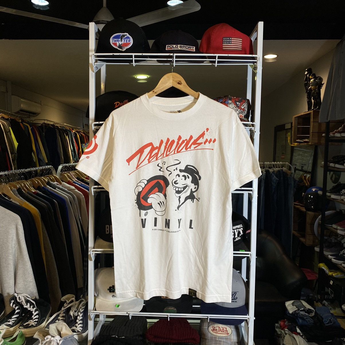 Dissizit × Rap Tees VINTAGE DISSIZIT X DELICIOUS VINYL T-SHIRT 