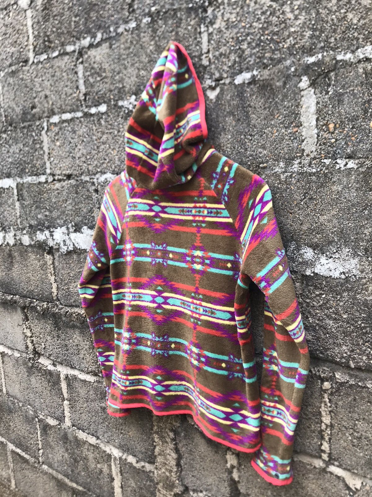 Japanese Brand × Native 💥Vintage Titicaca Fleece Mulitcolour Hoodie Jacket Size M / US 6-8 / IT 42-44 - 13 Thumbnail
