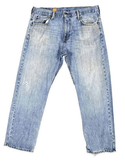 Levi's Blue Wash Vintage Levi's 569 Jeans 36x30 Denim JN1735 Size US 36 / EU 52 - 1 Thumbnail